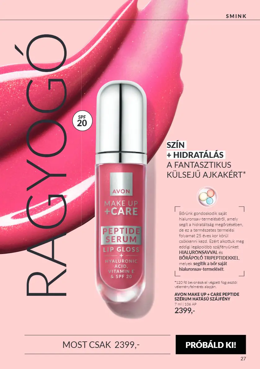 Avon digitális brosúra C10, 27. oldal (okt. 1–31.)