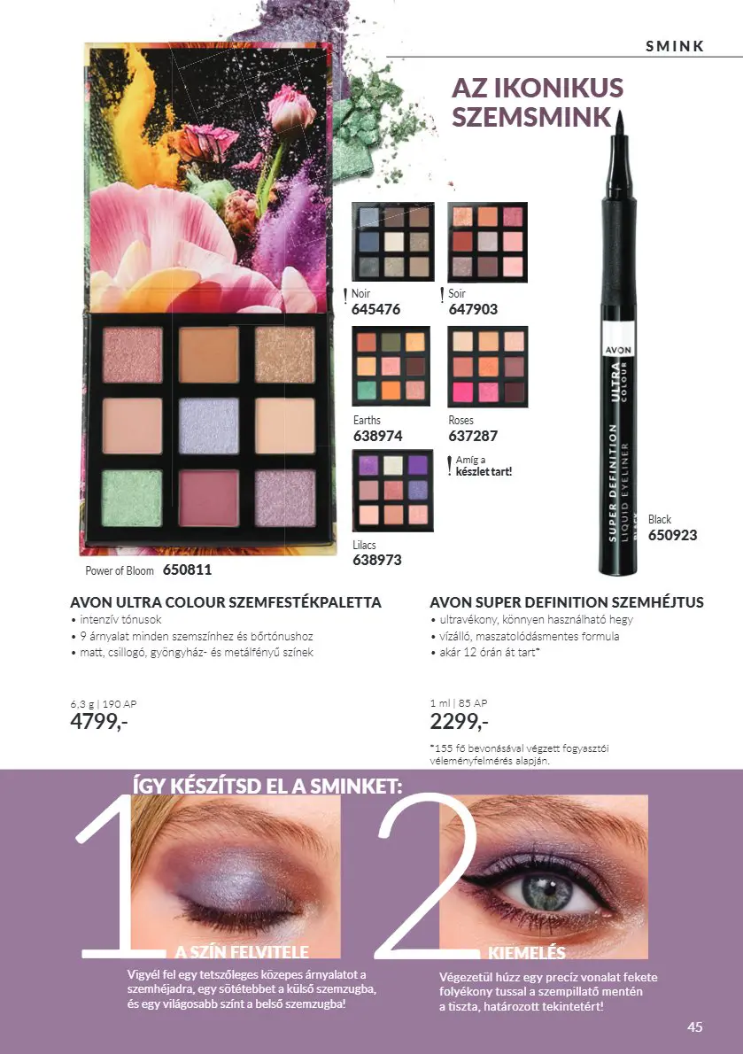 Avon digitális brosúra C10, 45. oldal (okt. 1–31.)