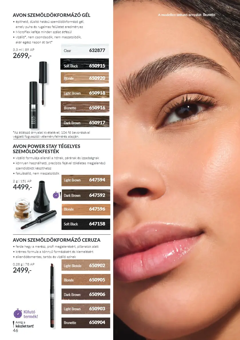 Avon digitális brosúra C10, 46. oldal (okt. 1–31.)