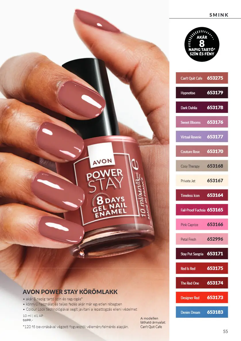 Avon digitális brosúra C10, 55. oldal (okt. 1–31.)