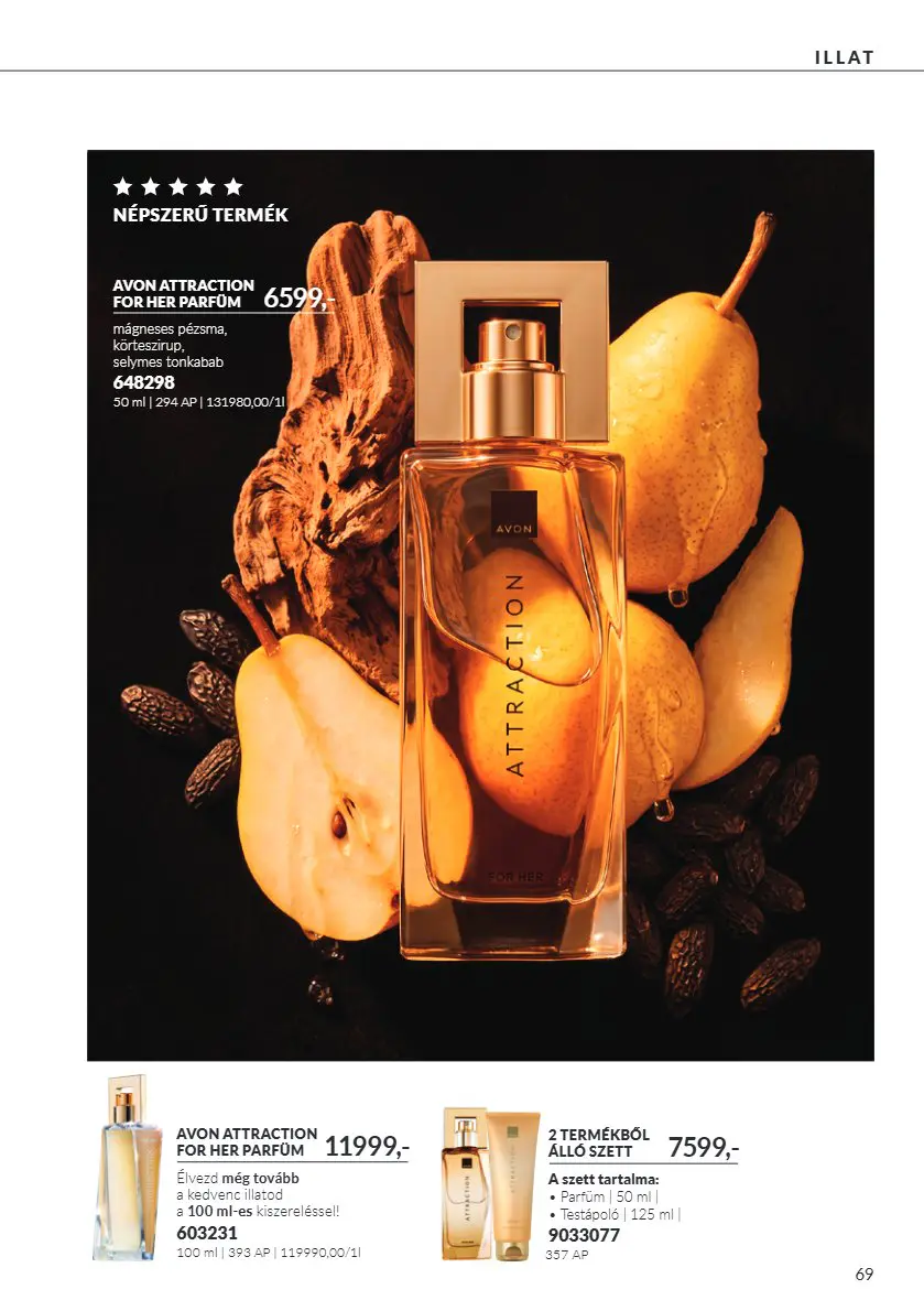 Avon digitális brosúra C10, 69. oldal (okt. 1–31.)