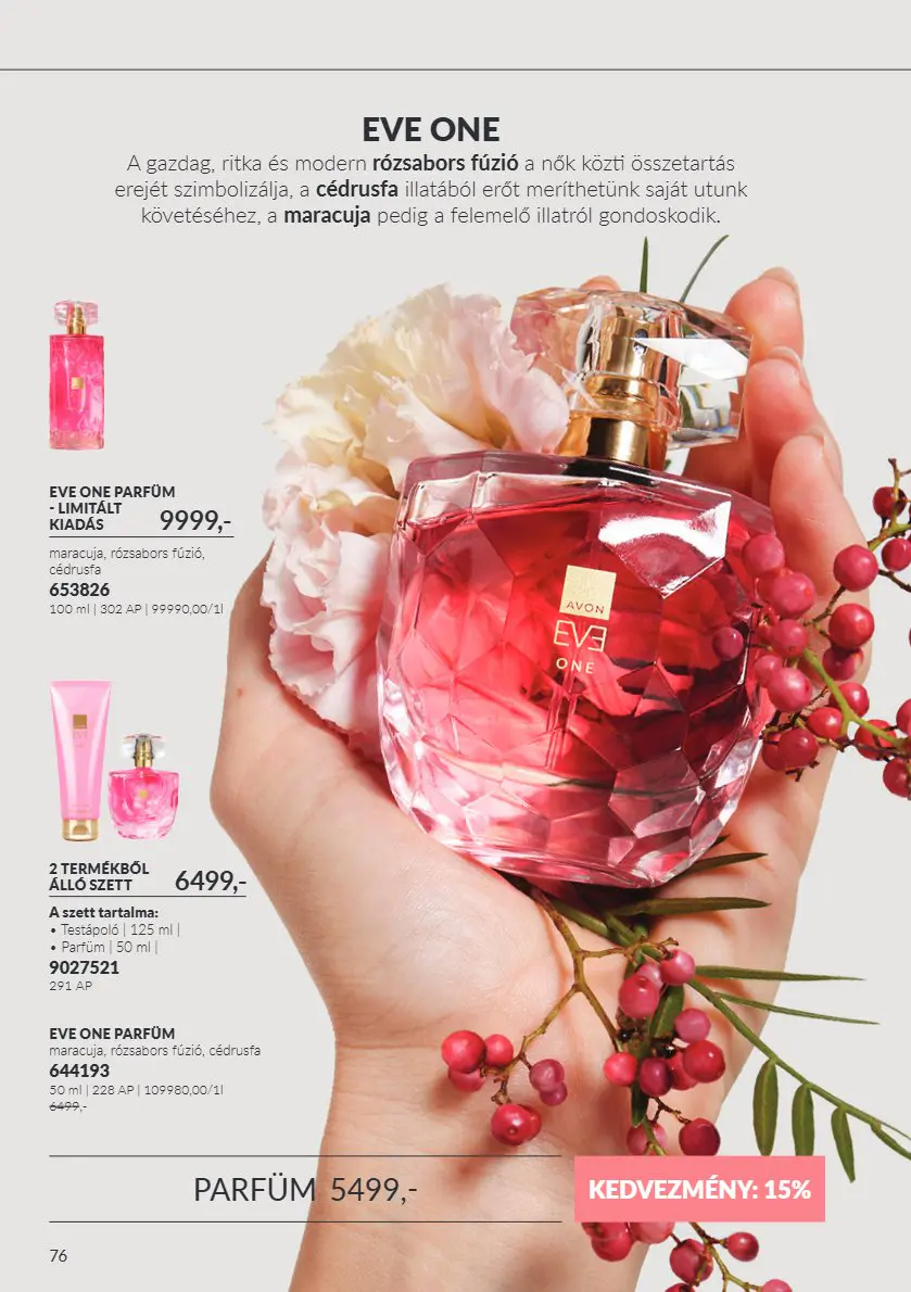 Avon digitális brosúra C10, 76. oldal (okt. 1–31.)