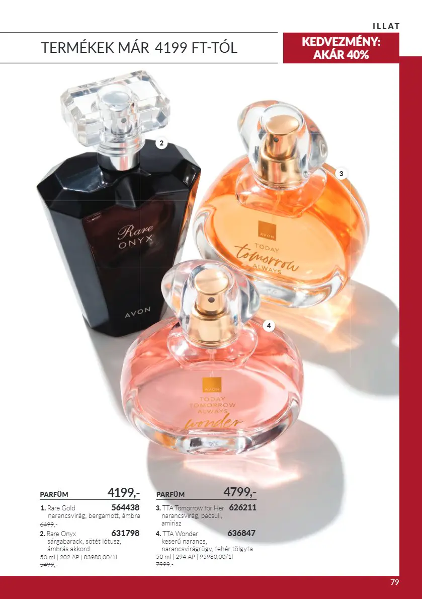Avon digitális brosúra C10, 79. oldal (okt. 1–31.)