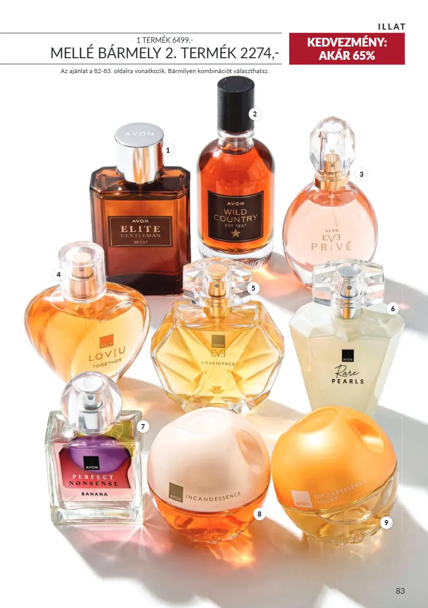 Avon digitális brosúra C10, 83. oldal (okt. 1–31.)