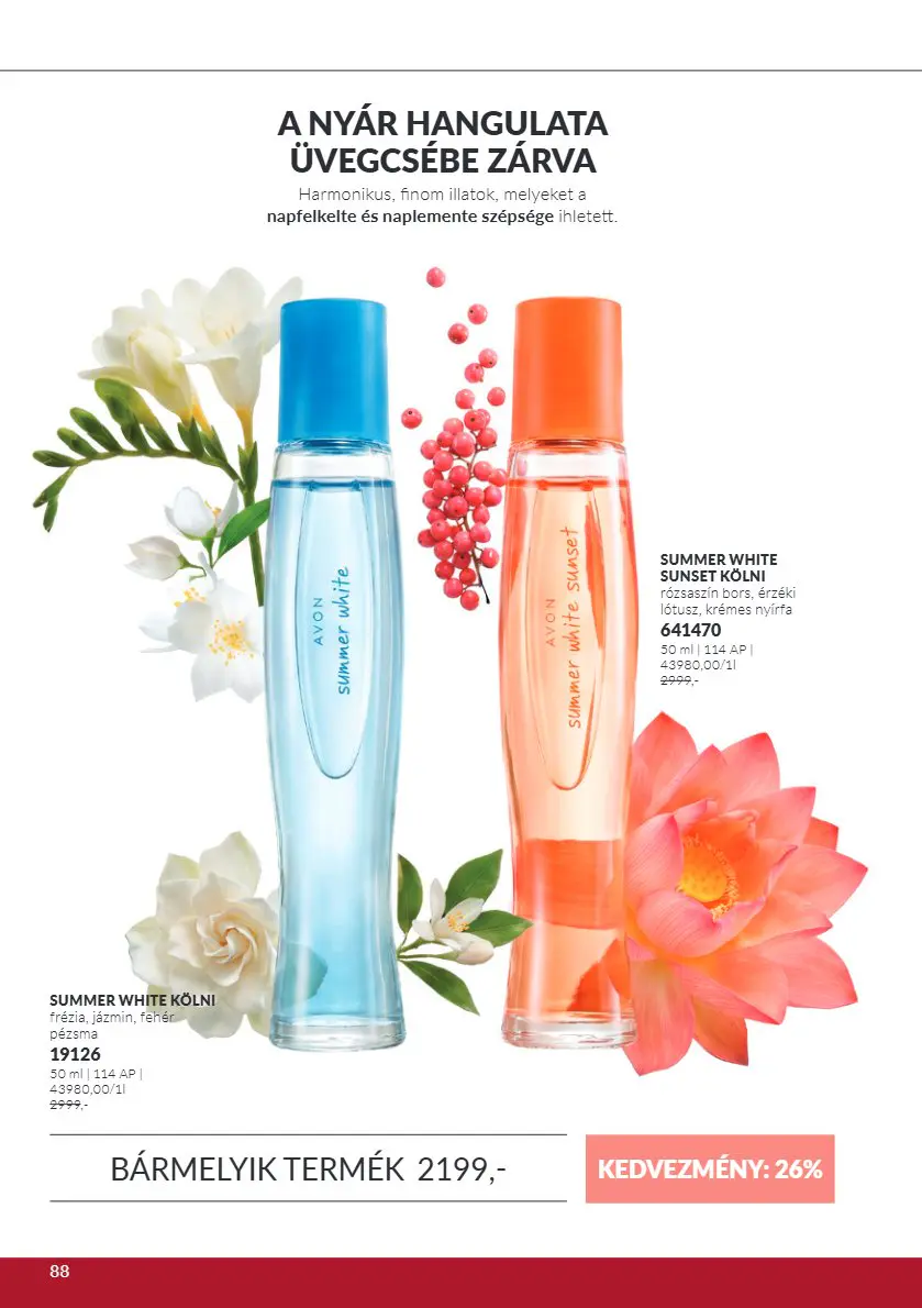Avon digitális brosúra C10, 88. oldal (okt. 1–31.)