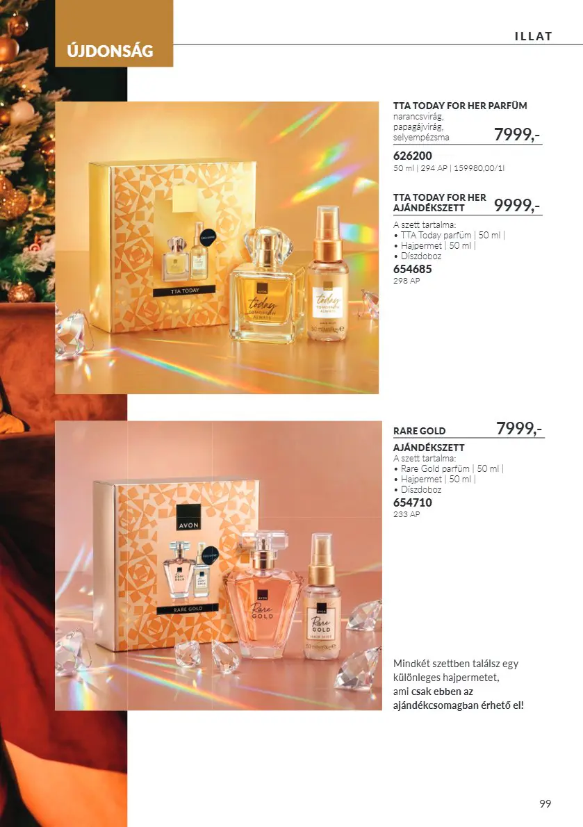 Avon digitális brosúra C10, 99. oldal (okt. 1–31.)