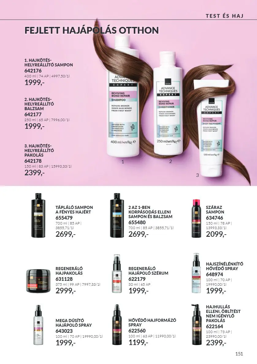 Avon digitális brosúra C10, 151. oldal (okt. 1–31.)