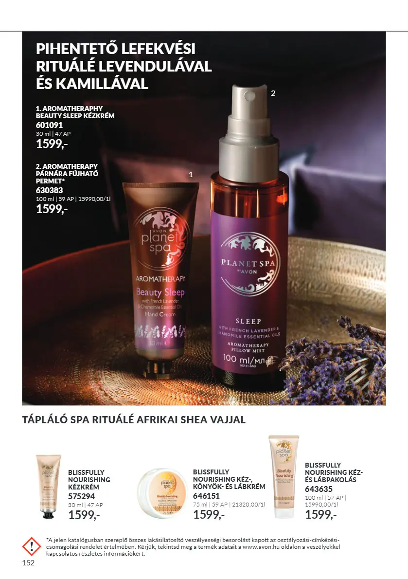 Avon digitális brosúra C10, 152. oldal (okt. 1–31.)