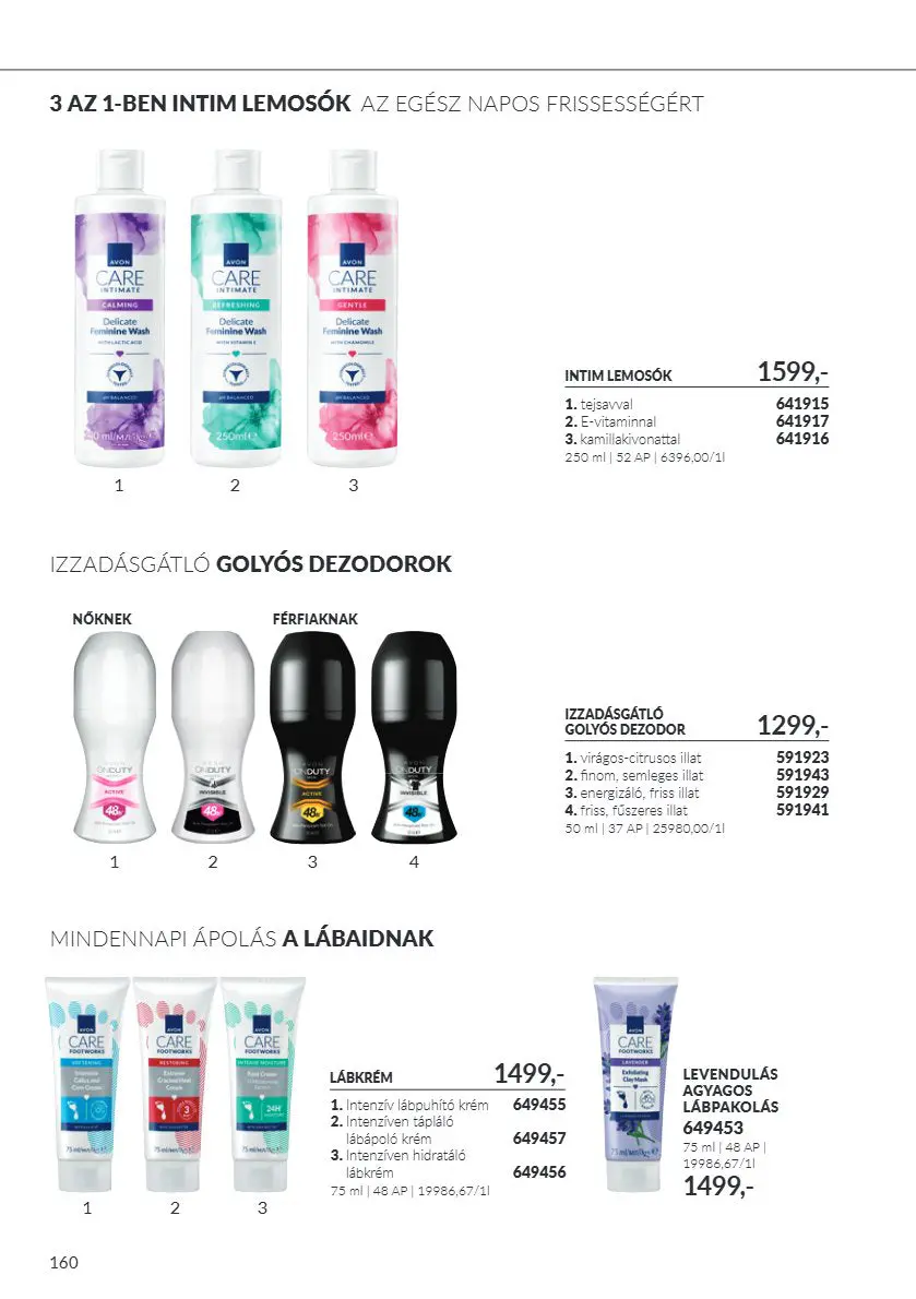 Avon digitális brosúra C10, 160. oldal (okt. 1–31.)