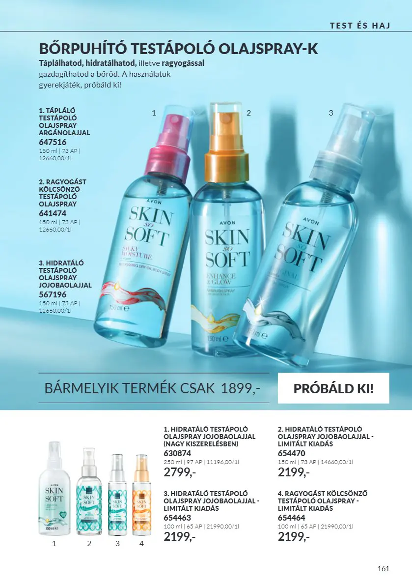 Avon digitális brosúra C10, 161. oldal (okt. 1–31.)