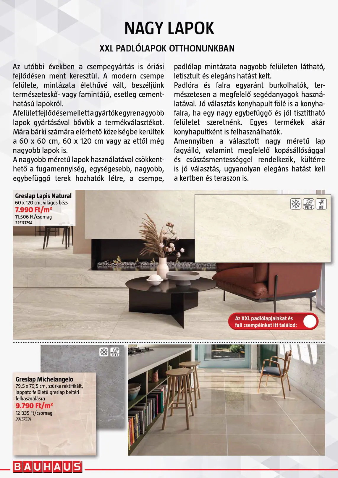 Bauhaus Csempekiadvány, 4. oldal (okt. 1. – nov. 3.)