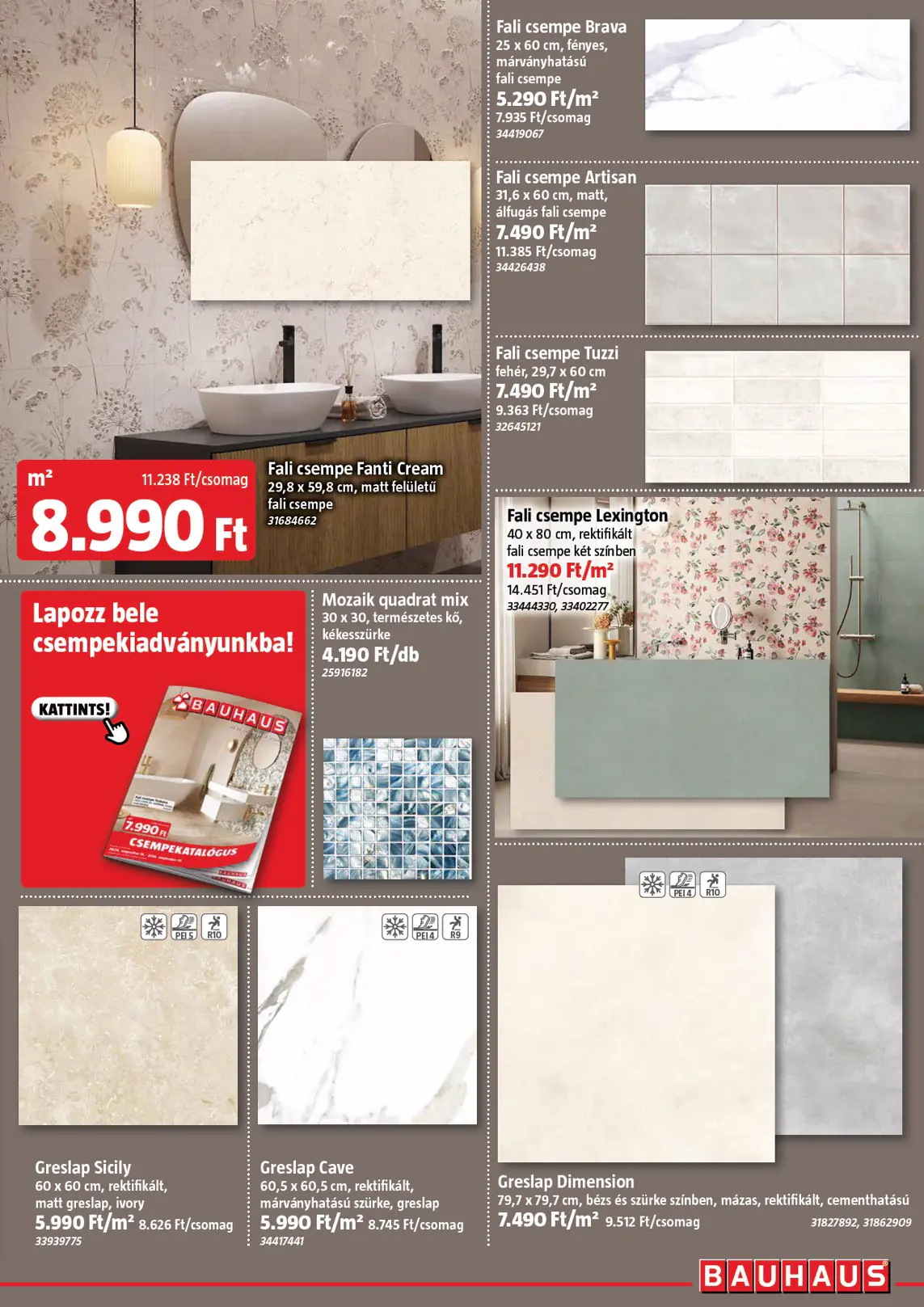 Bauhaus Kiemelt ajánlataink október, 11. oldal (okt. 1. – nov. 3.)