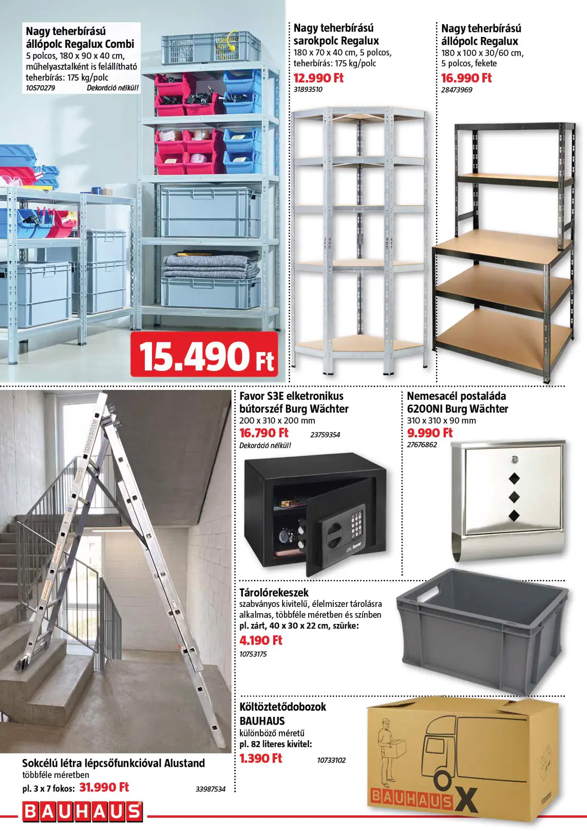 Bauhaus Kiemelt ajánlataink október, 18. oldal (okt. 1. – nov. 3.)