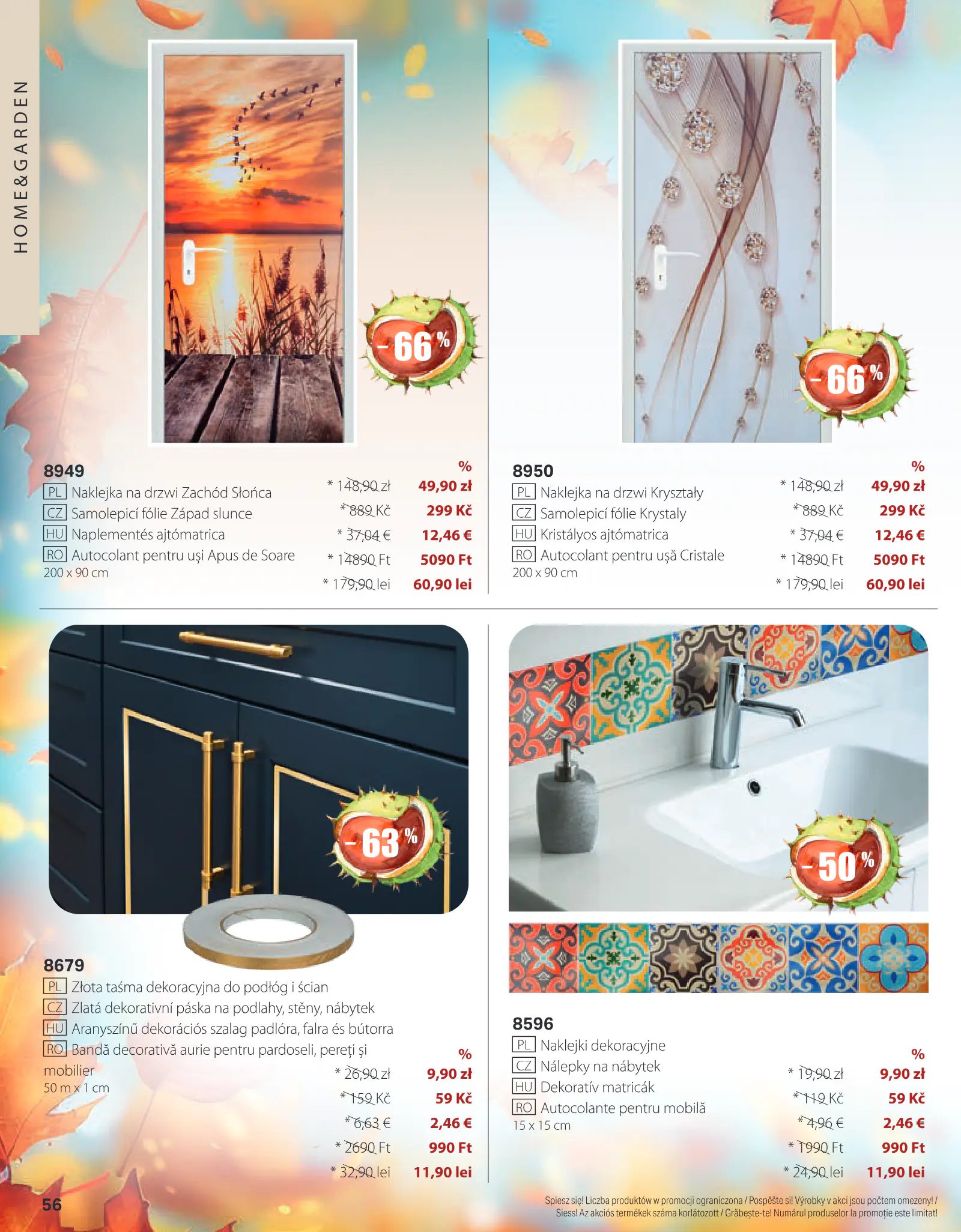 Betterstyle akciós újság, 56. oldal (okt. 1–31.)