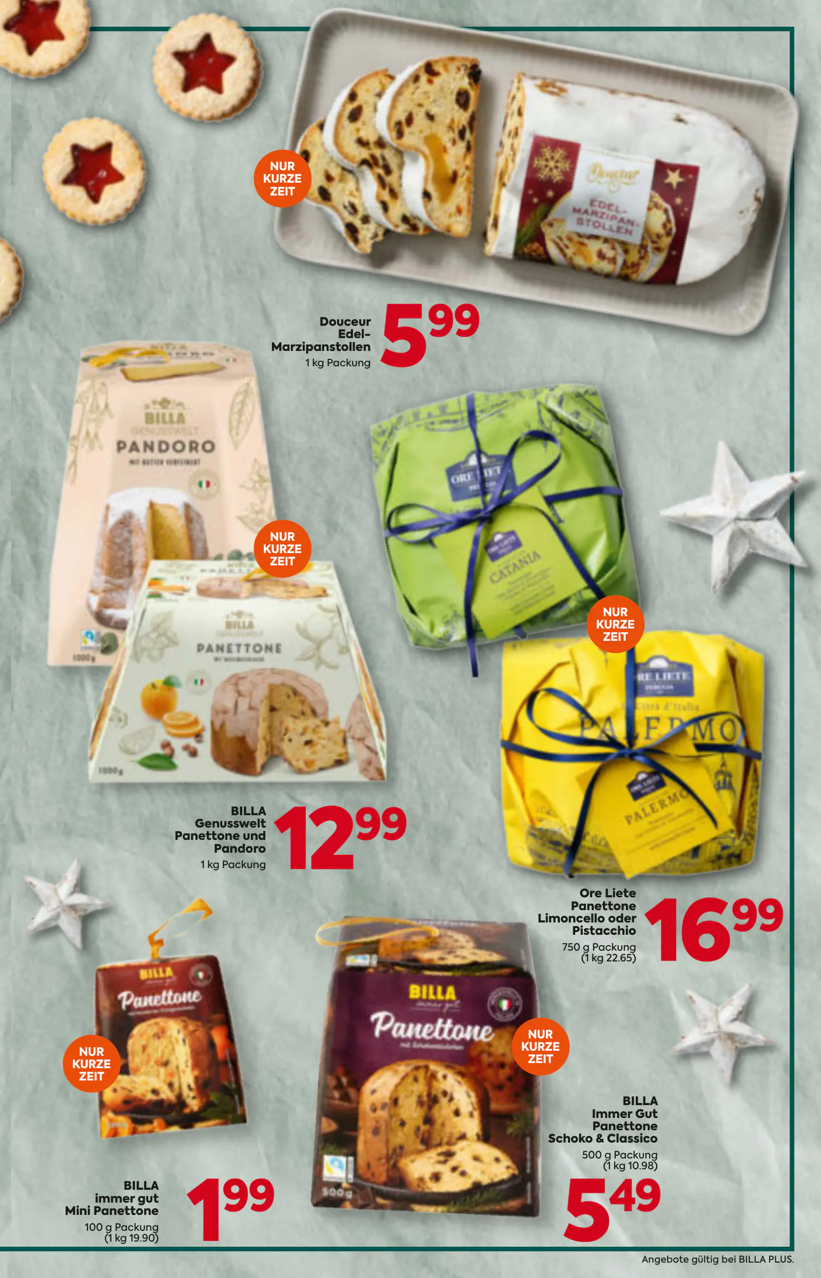 Billa Ausztria akciós újság, 19. oldal (okt. 22. – dec. 16.)