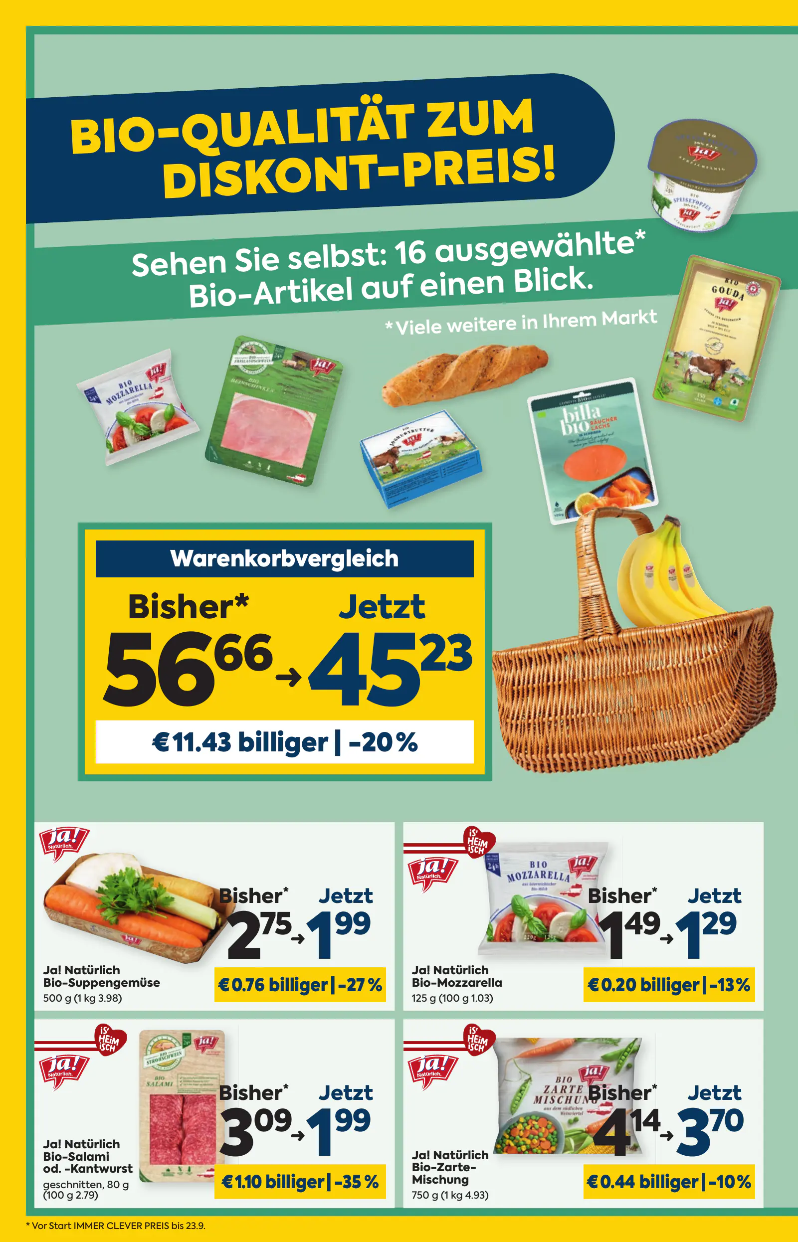 Billa Ausztria KW44, Immer Clever Preis, 8. oldal (okt. 29. – nov. 4.)