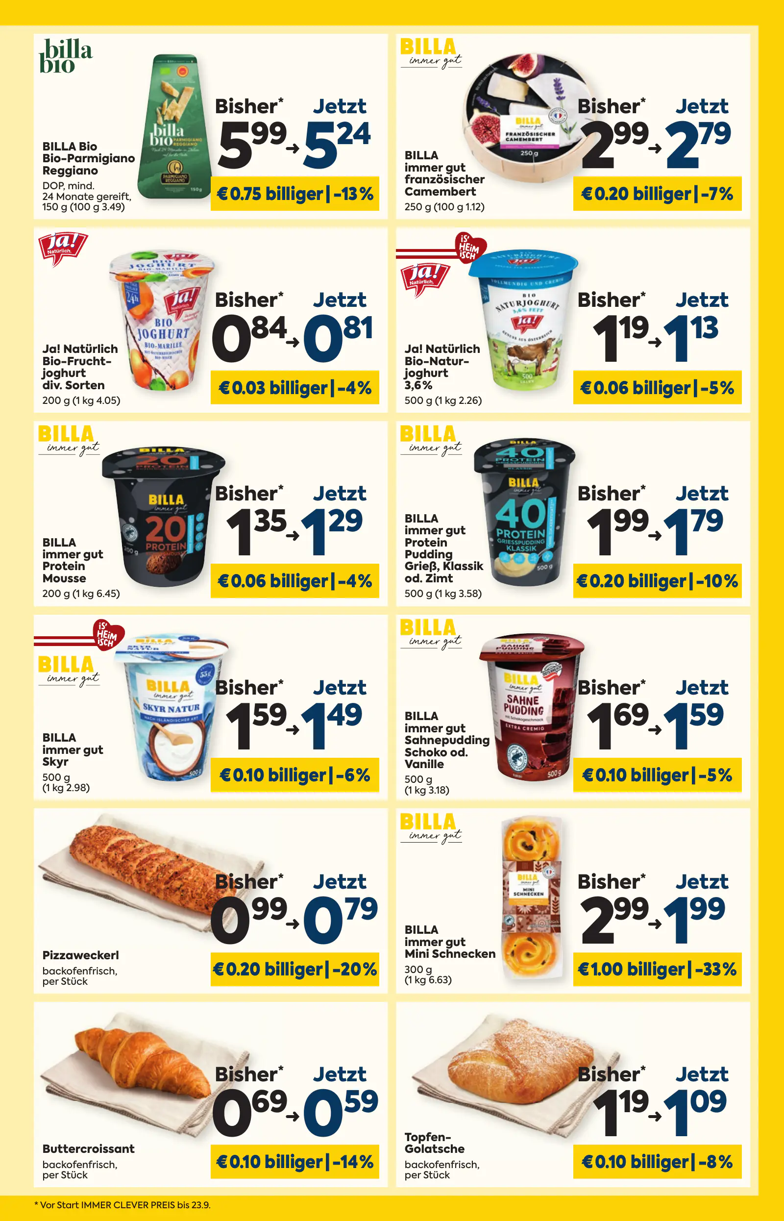 Billa Ausztria KW44, Immer Clever Preis, 13. oldal (okt. 29. – nov. 4.)