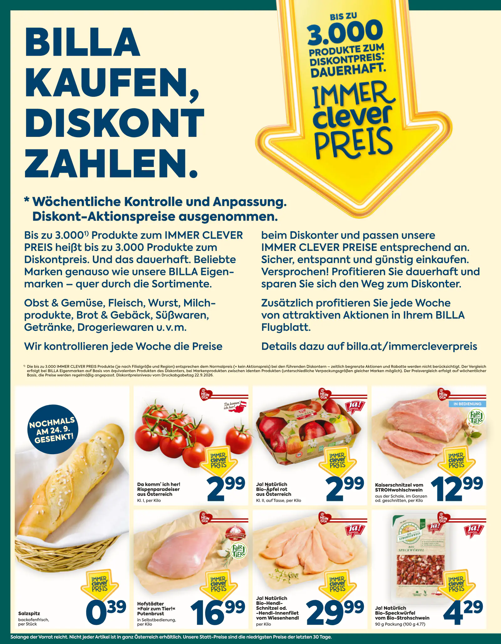 Billa Ausztria PLUS Wien, 2. oldal (okt. 8–14.)