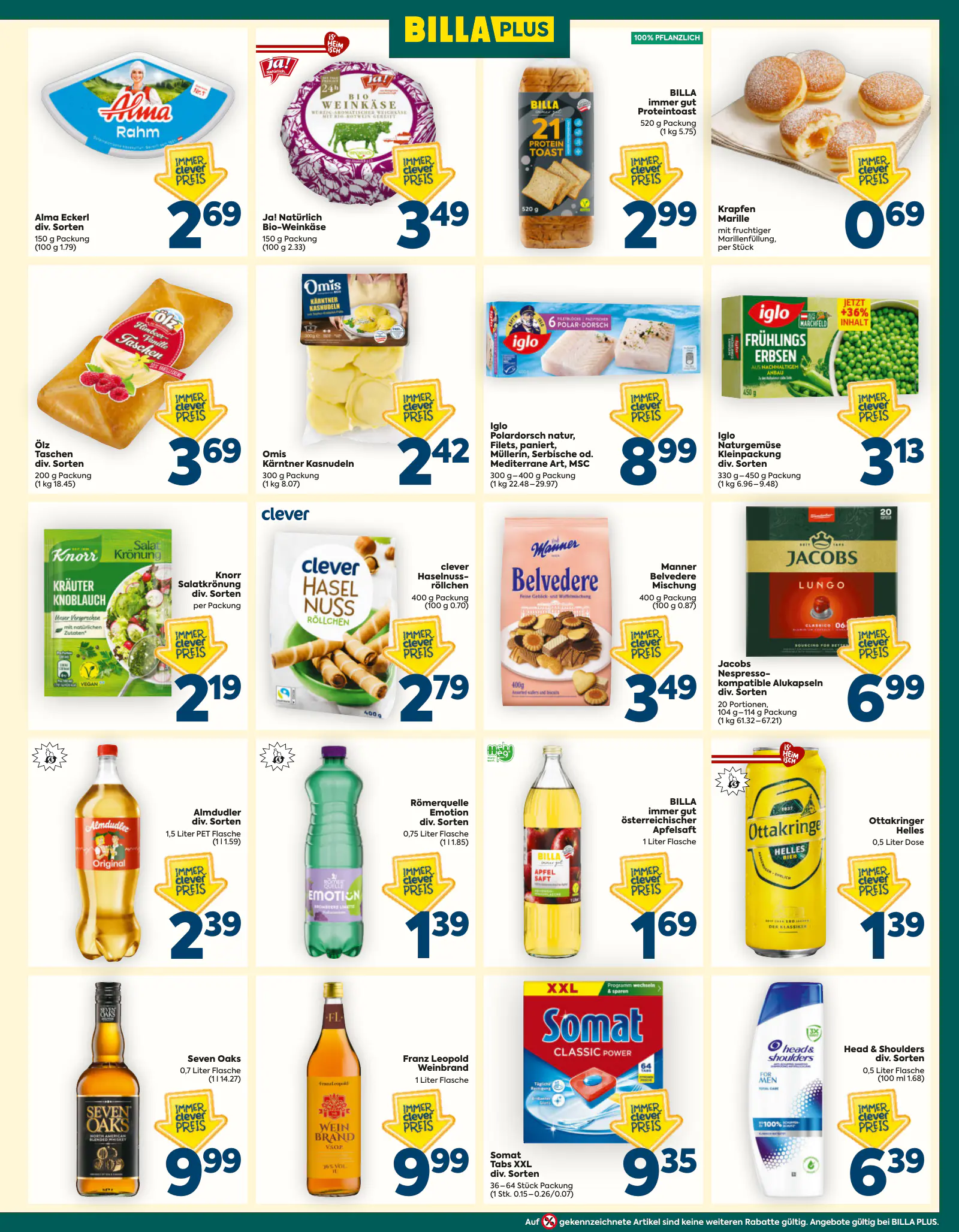Billa Ausztria PLUS Wien, 3. oldal (okt. 15–21.)