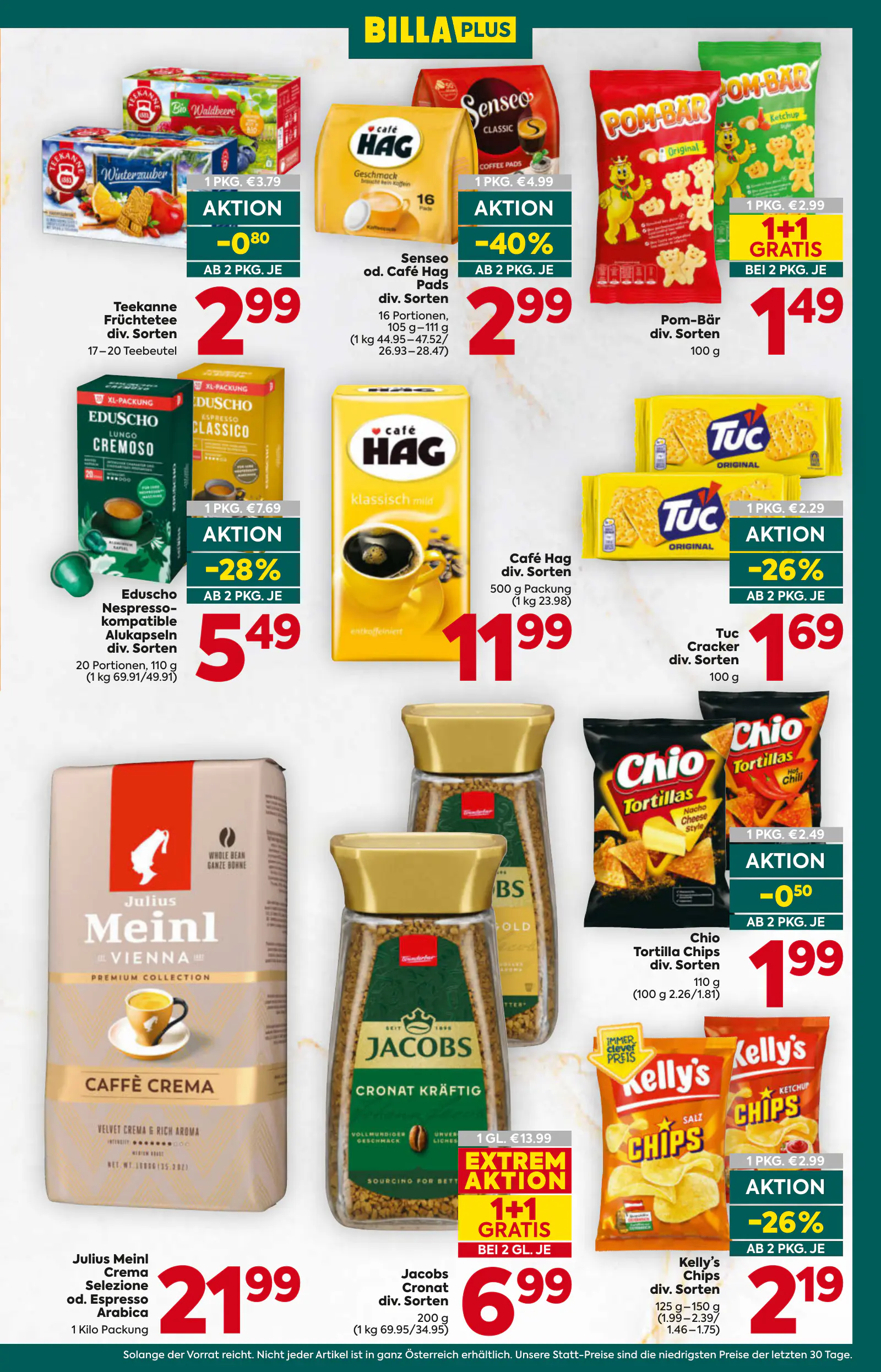 Billa Ausztria PLUS Wien, 15. oldal (okt. 29. – nov. 4.)