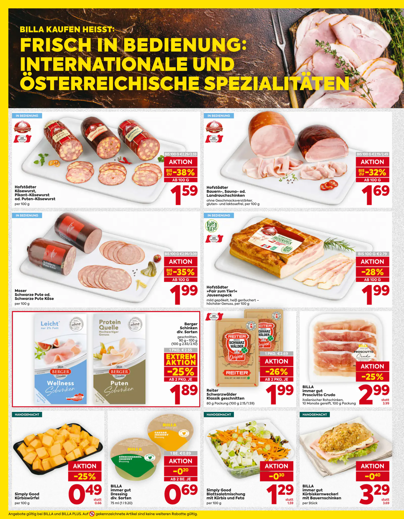Billa Ausztria Wien, 6. oldal (okt. 8–14.)