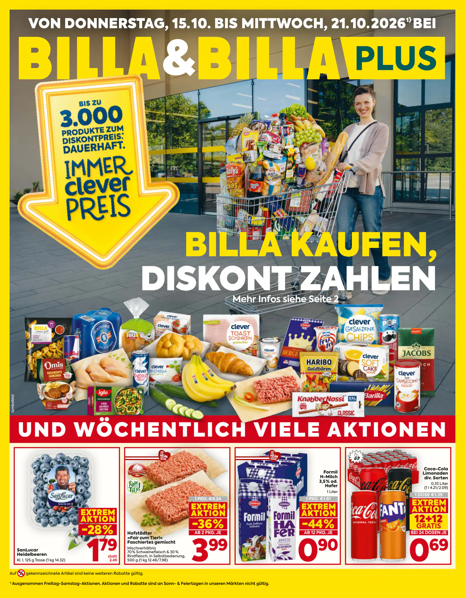 Billa Ausztria Wien, 1. oldal (okt. 15–21.)