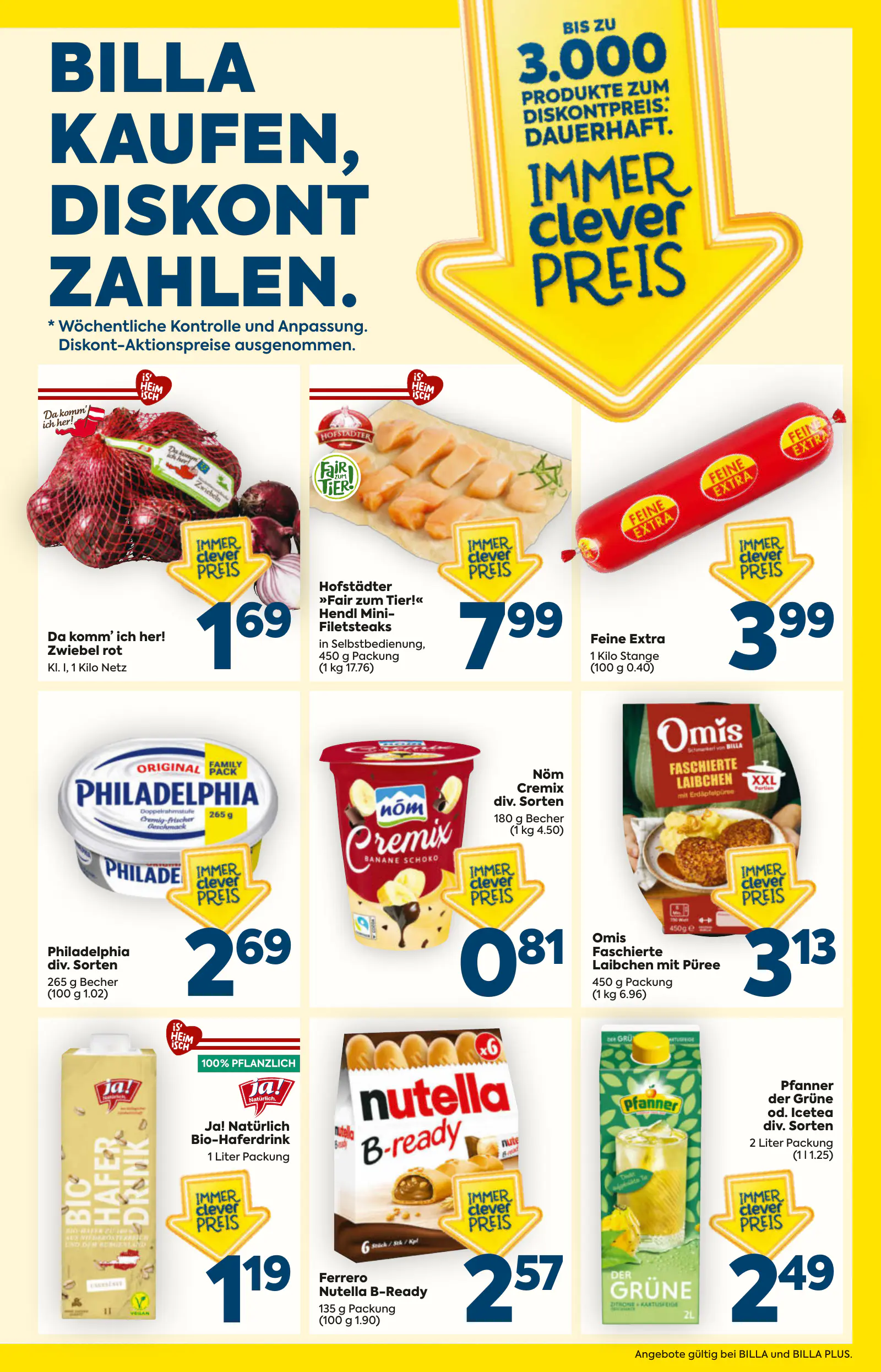Billa Ausztria Wien, 3. oldal (okt. 29. – nov. 4.)