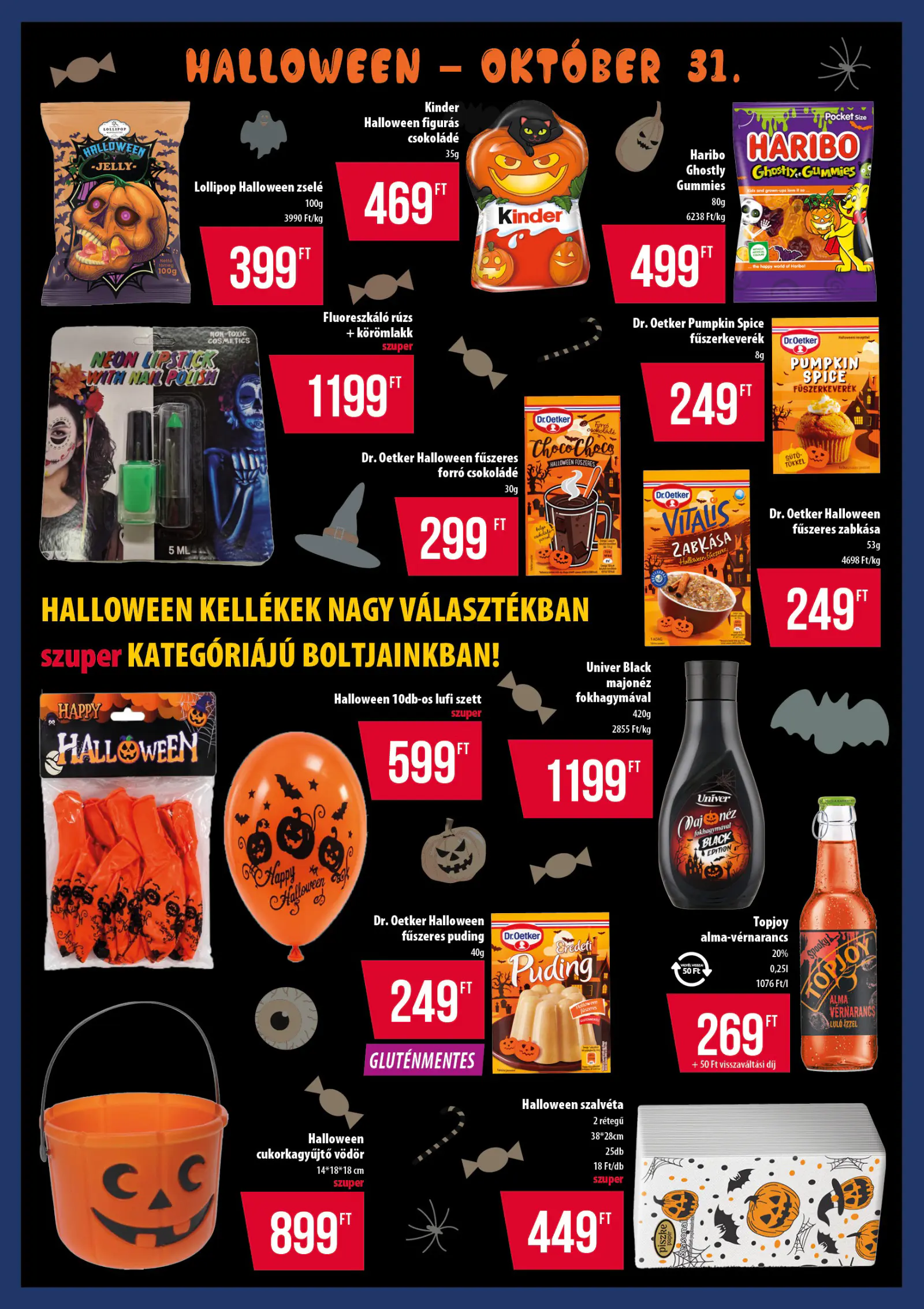 Co-op Star akciós újság, 3. oldal (okt. 1–31.)