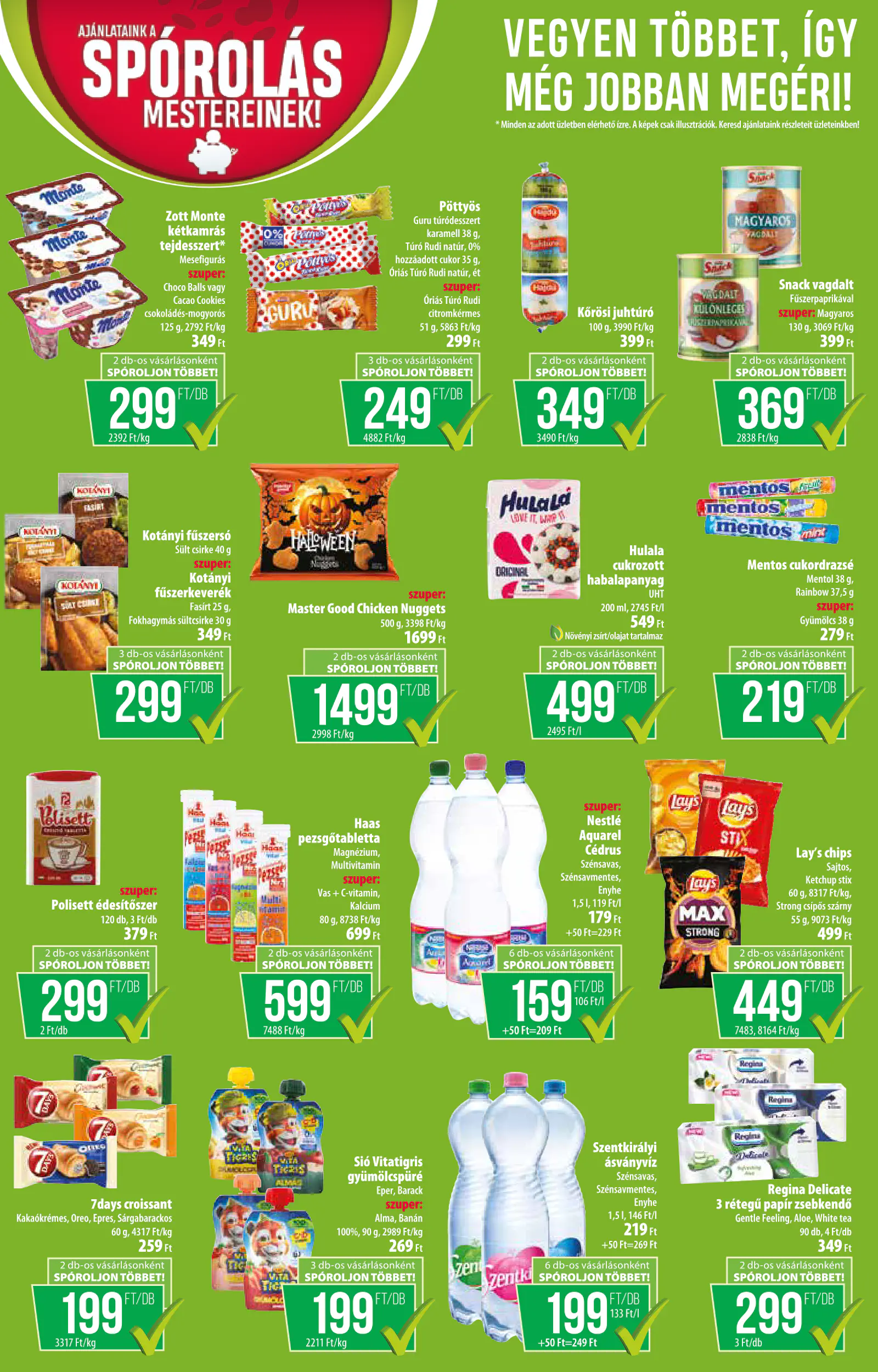 Coop Alföld szórólap 2026. október 2. hét Abc-Szuper, 5. oldal (okt. 8–14.)