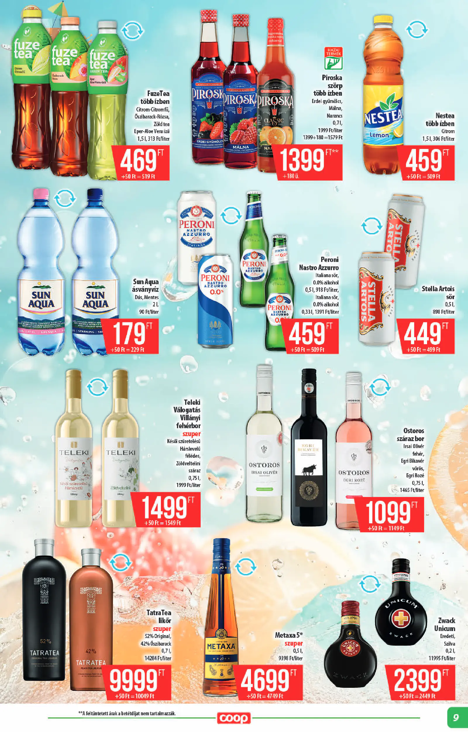 Coop Alföld szórólap 2026. október 3. hét, 9. oldal (okt. 15–21.)