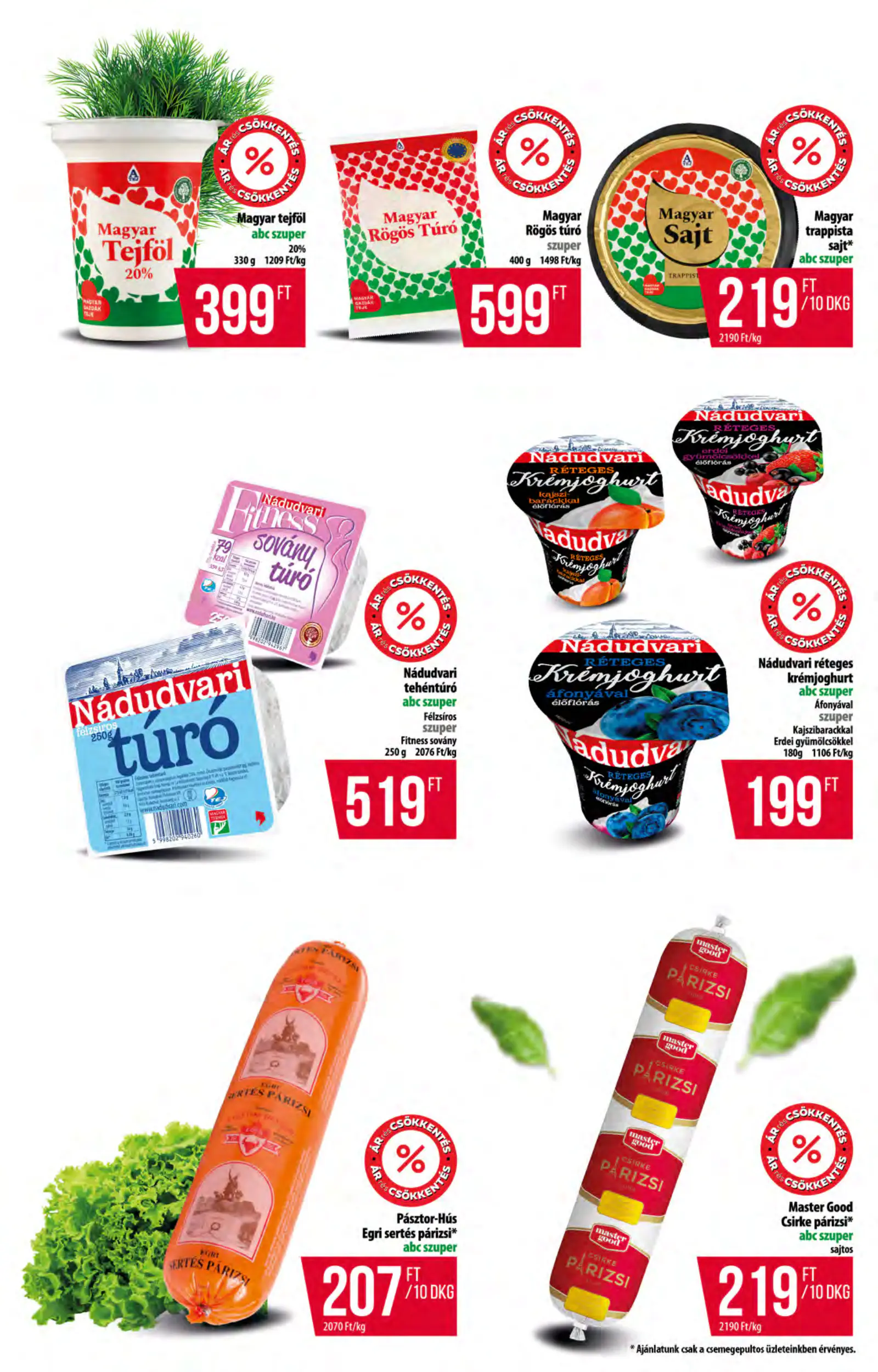 Coop Észak-Kelet szórólap 2026. november 1. hét Abc-Szuper, 3. oldal (okt. 29. – nov. 4.)