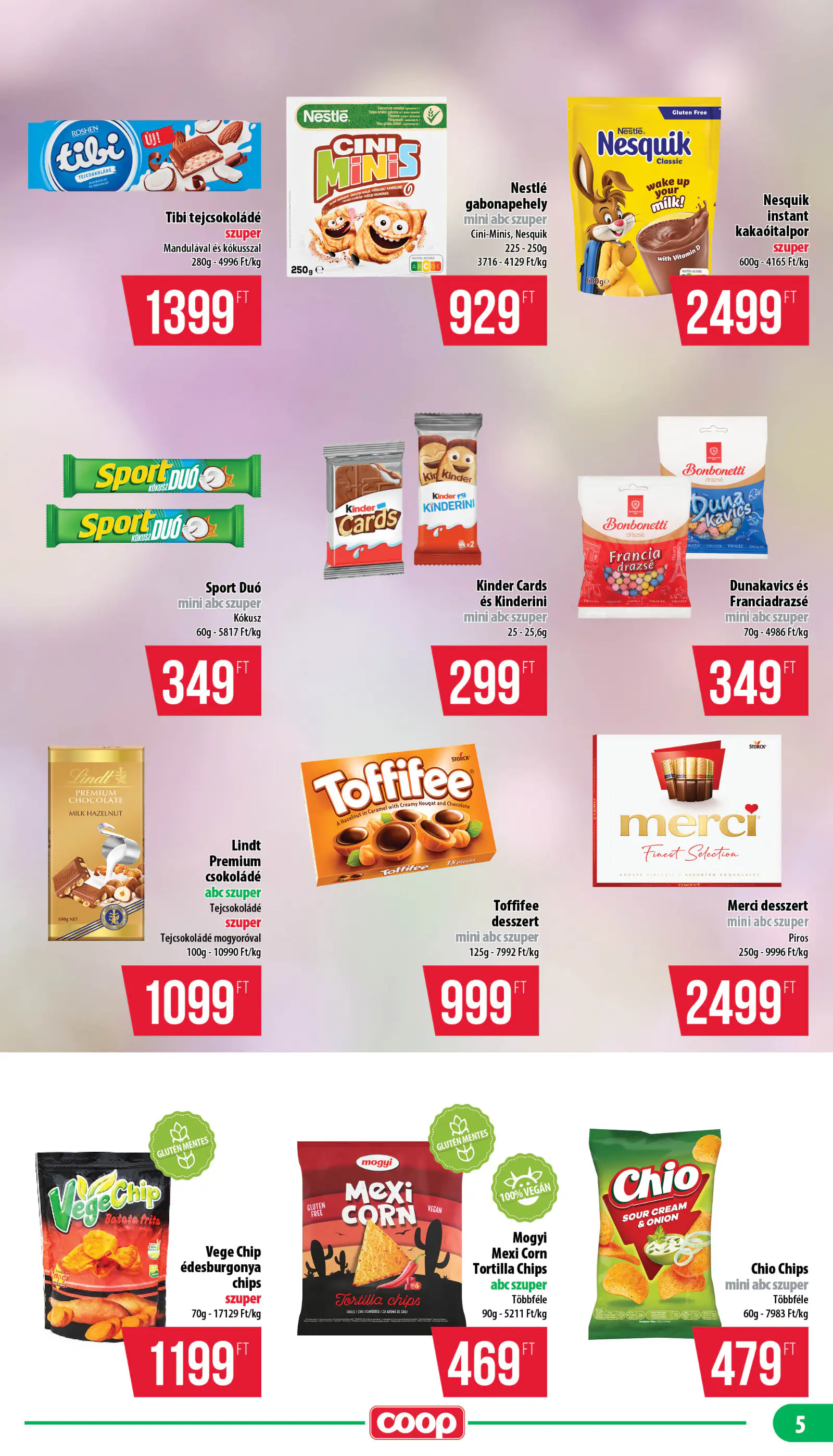 Coop Mecsek szórólap 2026. október 3. hét, 5. oldal (okt. 15–21.)