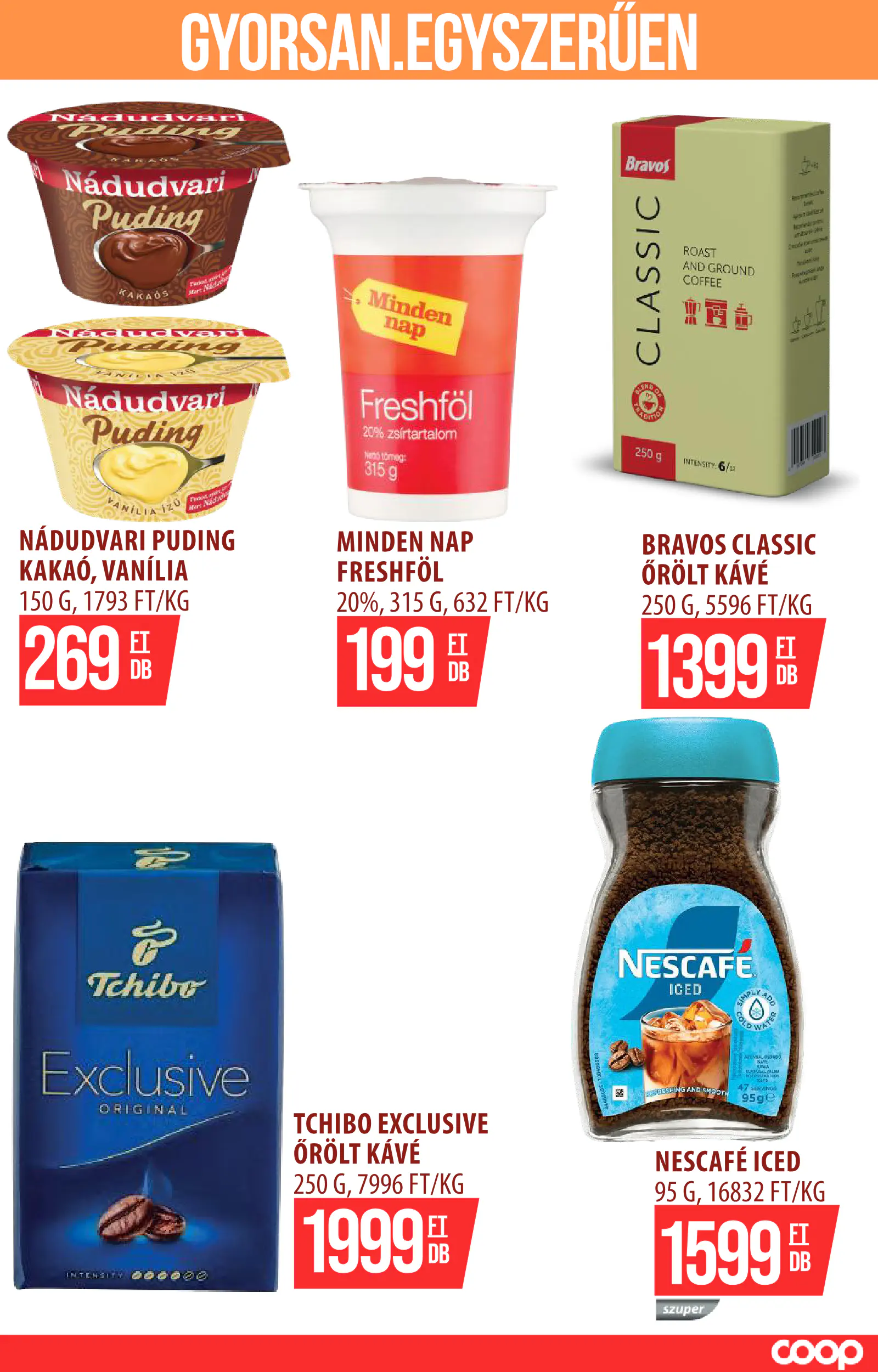 Coop Szolnok akciós újság, 20. oldal (okt. 1–31.)