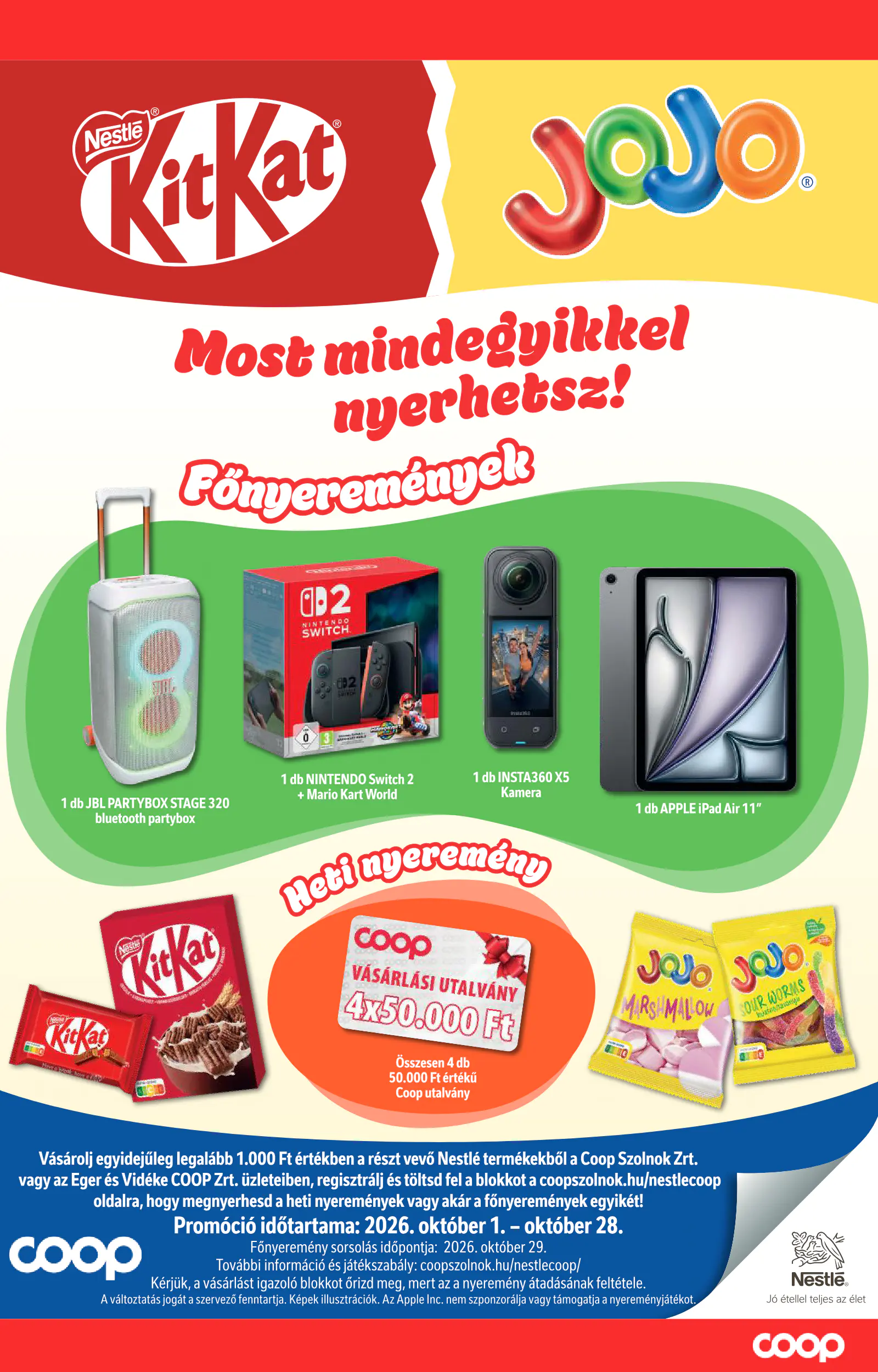 Coop Szolnok akciós újság (2), 8. oldal (okt. 8–14.)