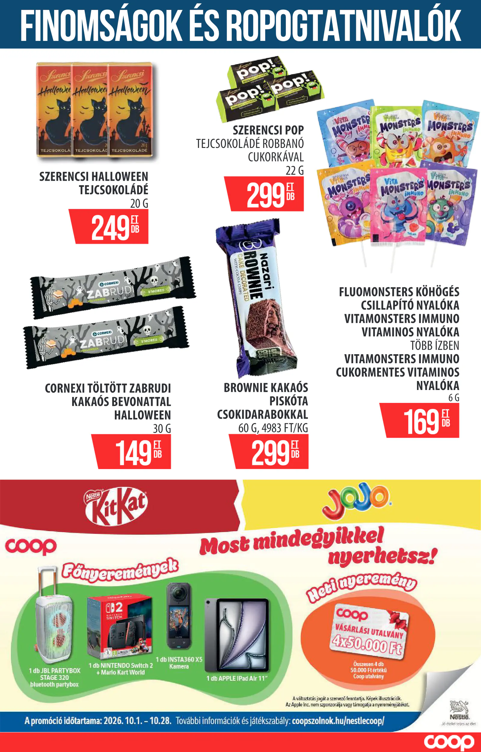 Coop Szolnok akciós újság (2), 17. oldal (okt. 8–14.)