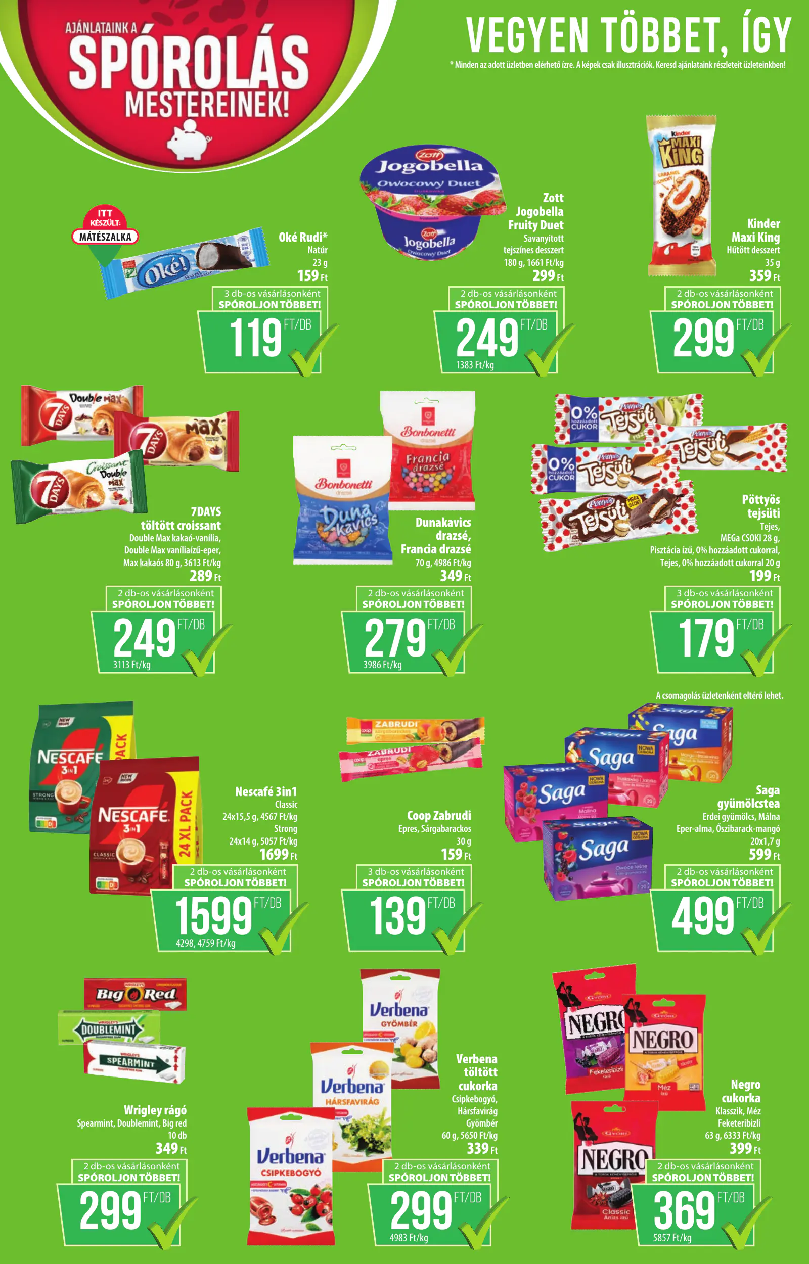 Coop Tisza szórólap 2026. november 1. hét Szuper Plusz, 6. oldal (okt. 29–31.)