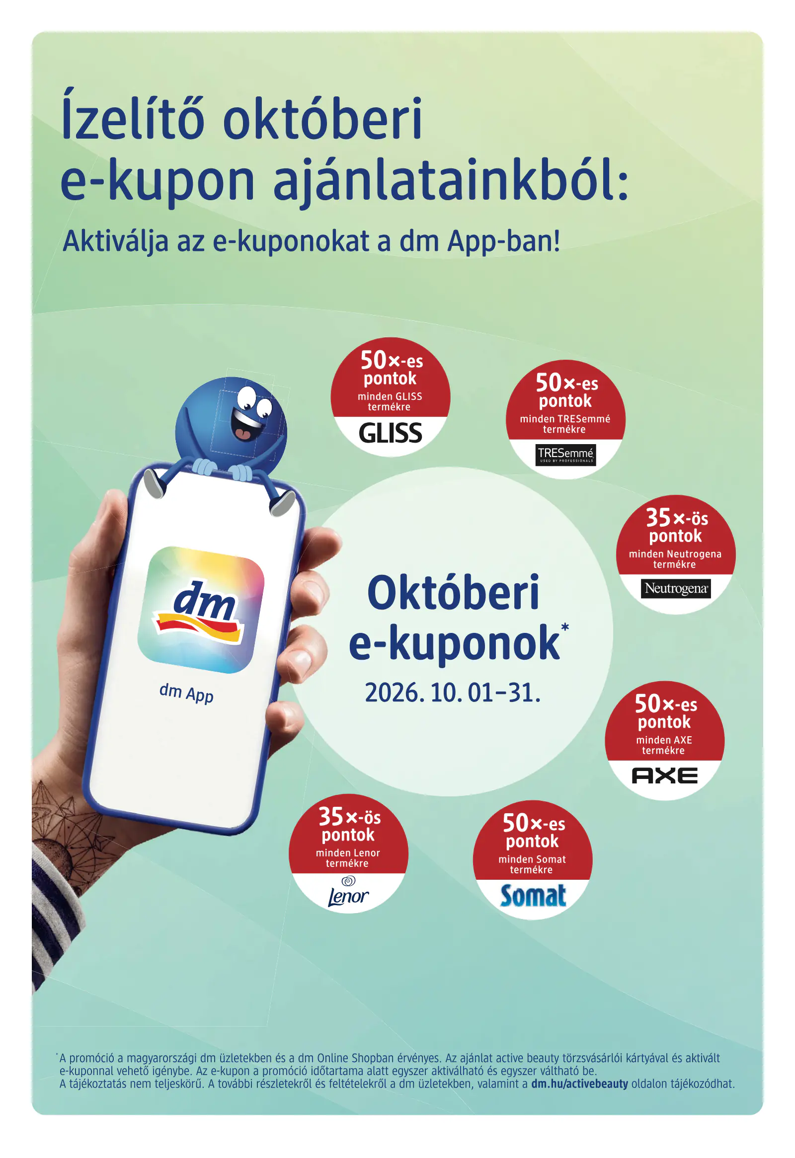 DM Drogéria dm magazin 2026-10-01, 19. oldal (okt. 1–14.)
