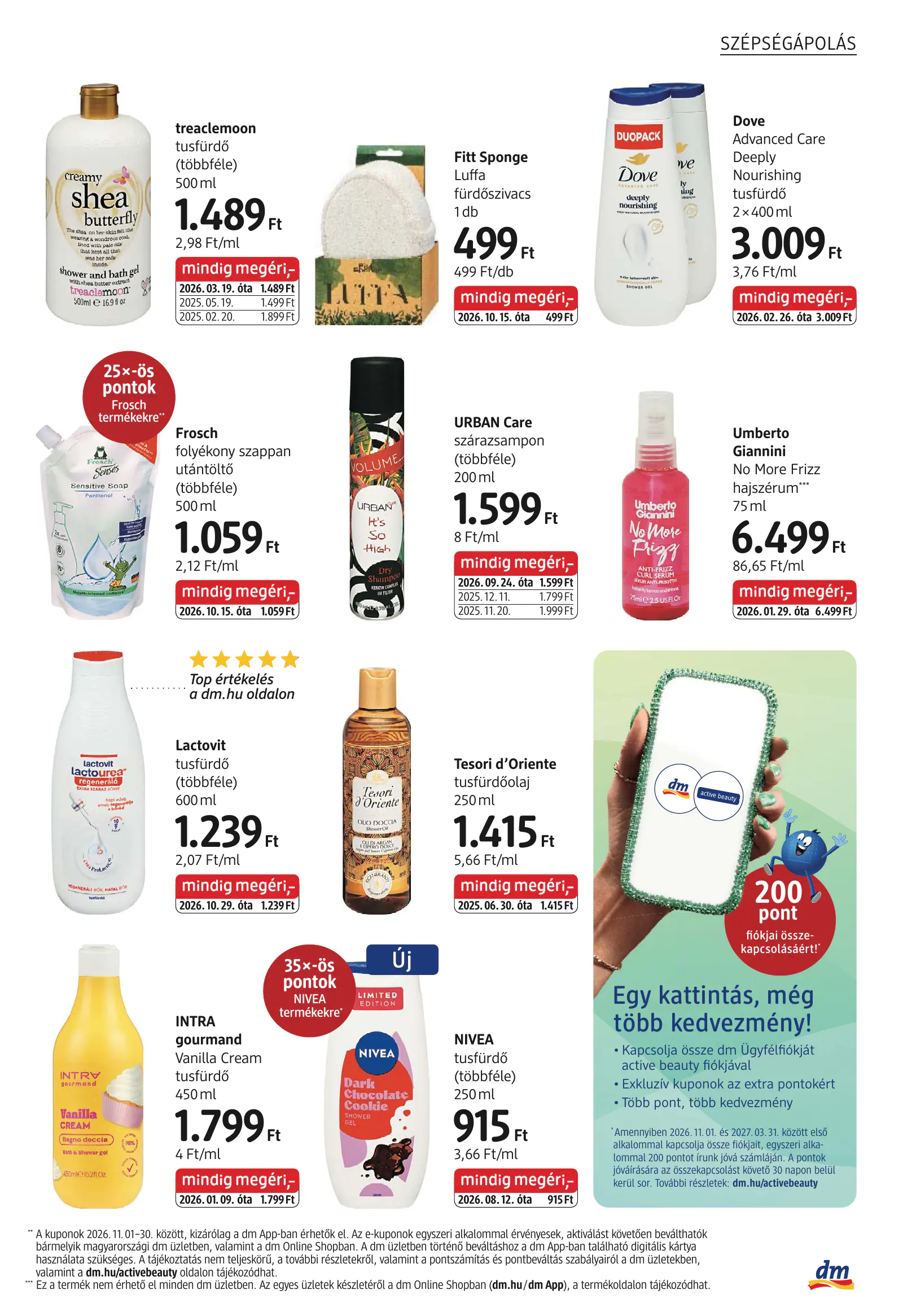 DM Drogéria dm magazin 2026-10-29, 13. oldal (okt. 29. – nov. 11.)