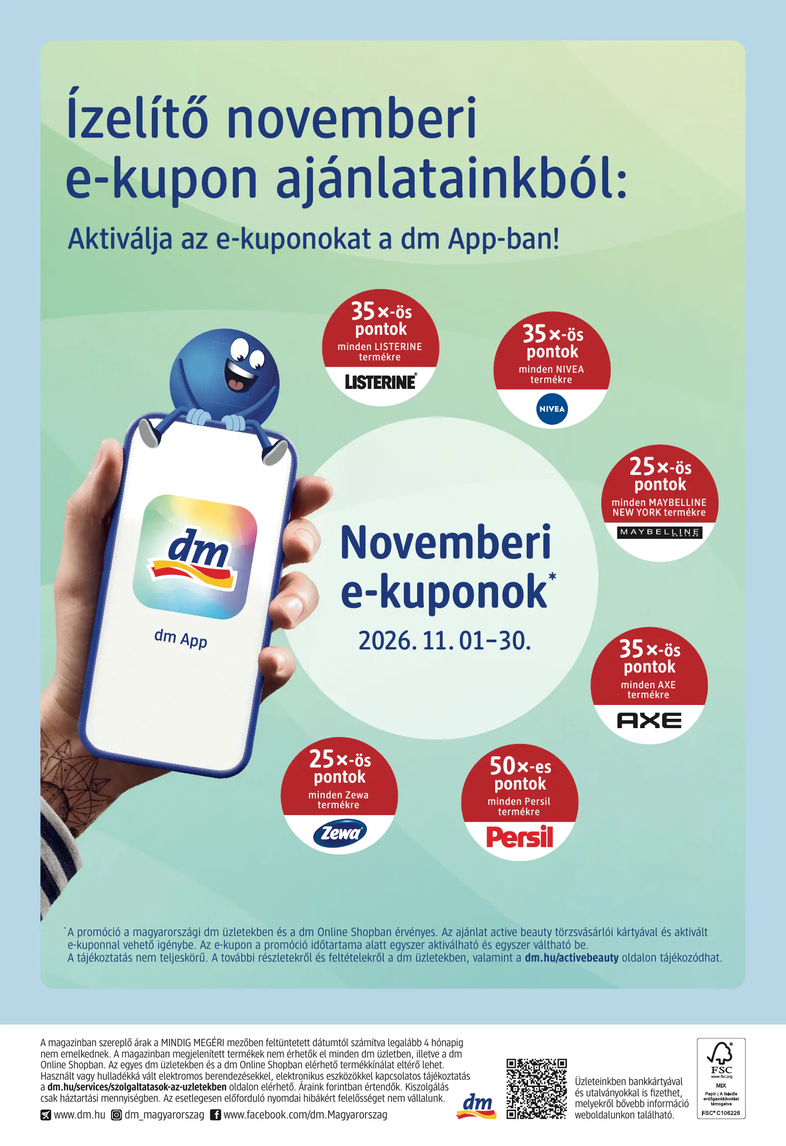 DM Drogéria dm magazin 2026-10-29, 24. oldal (okt. 29. – nov. 11.)