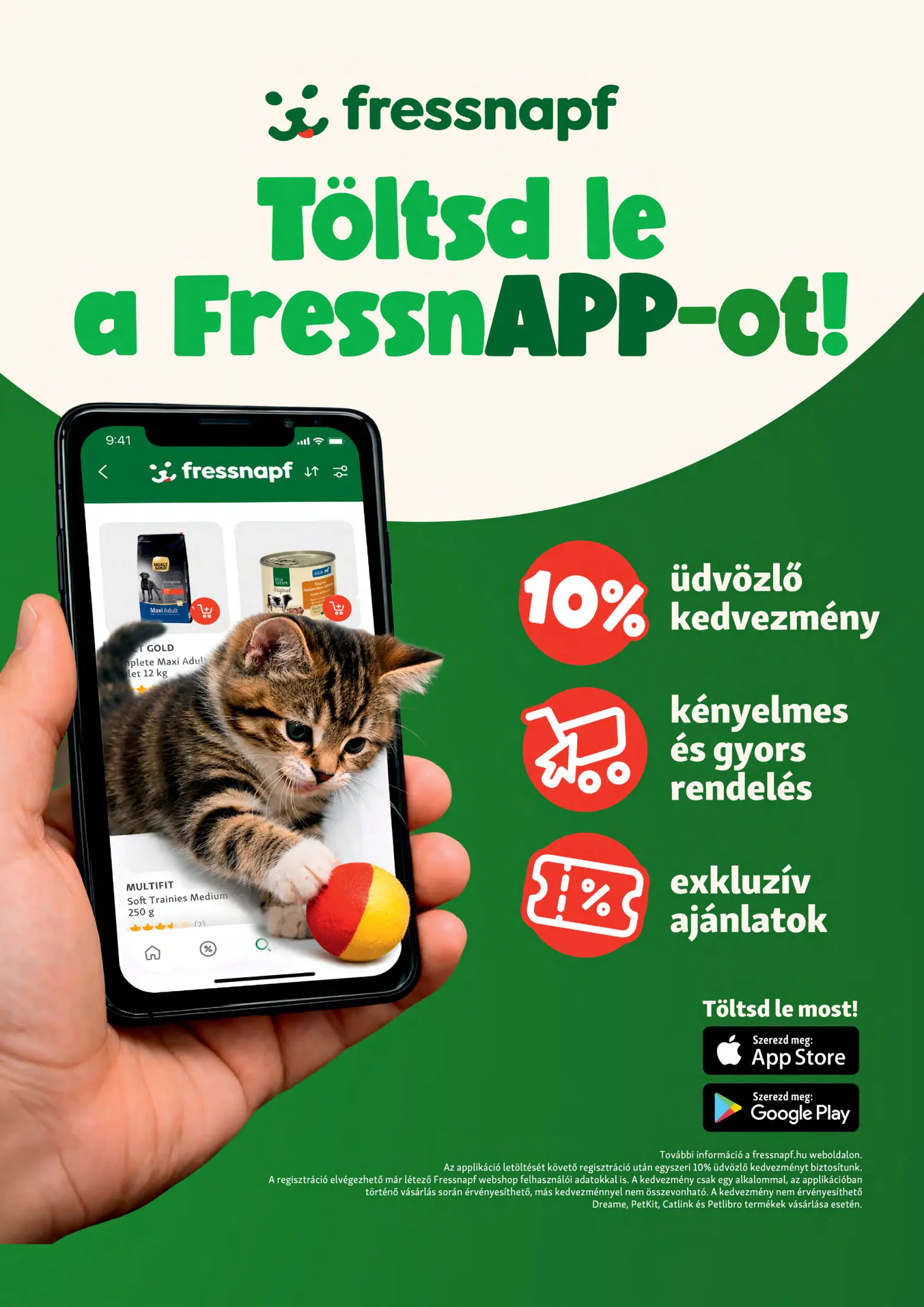 Fressnapf akciós újság, 18. oldal (okt. 8–14.)