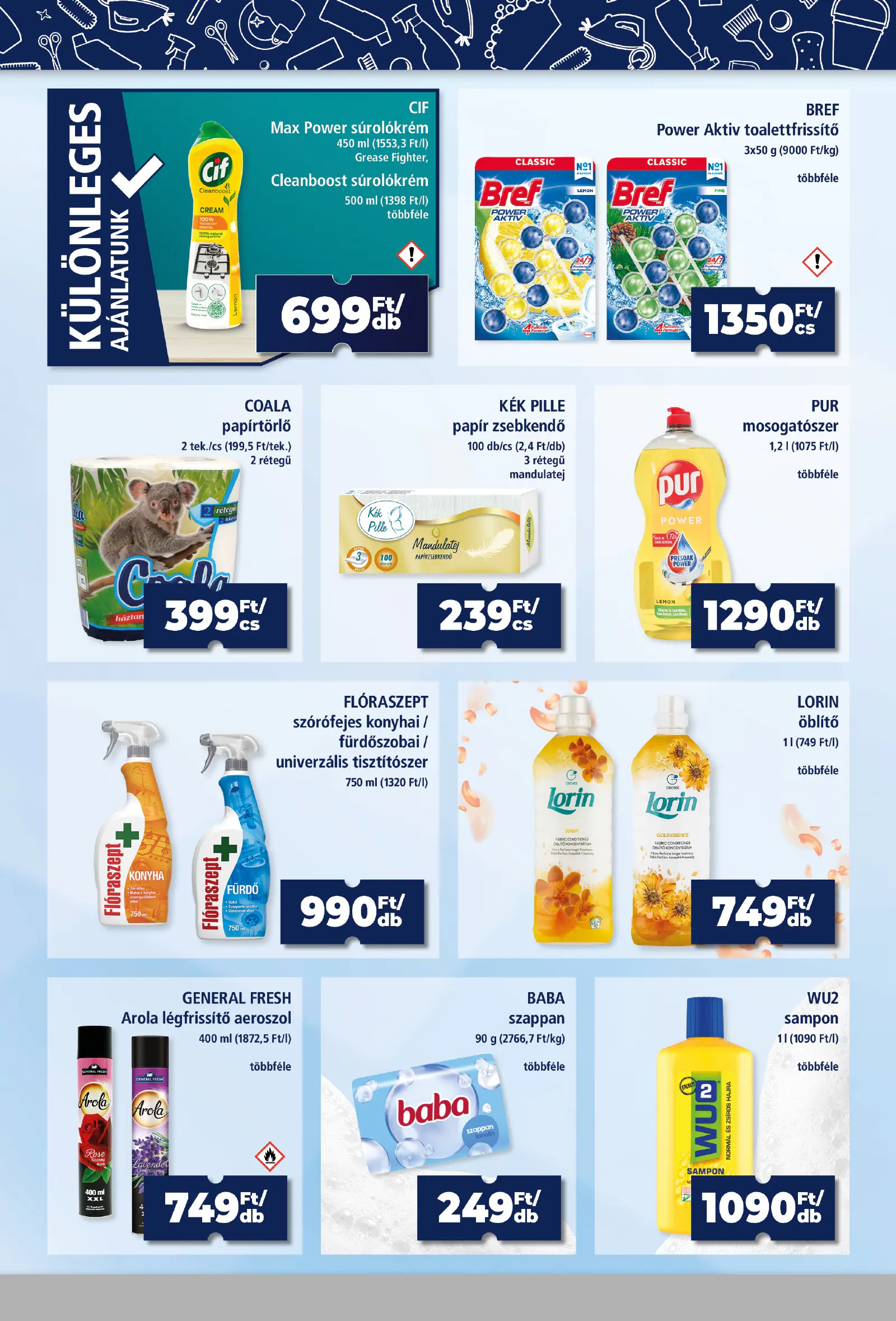 Goods Market akciós újság, 2. oldal (okt. 22–31.)