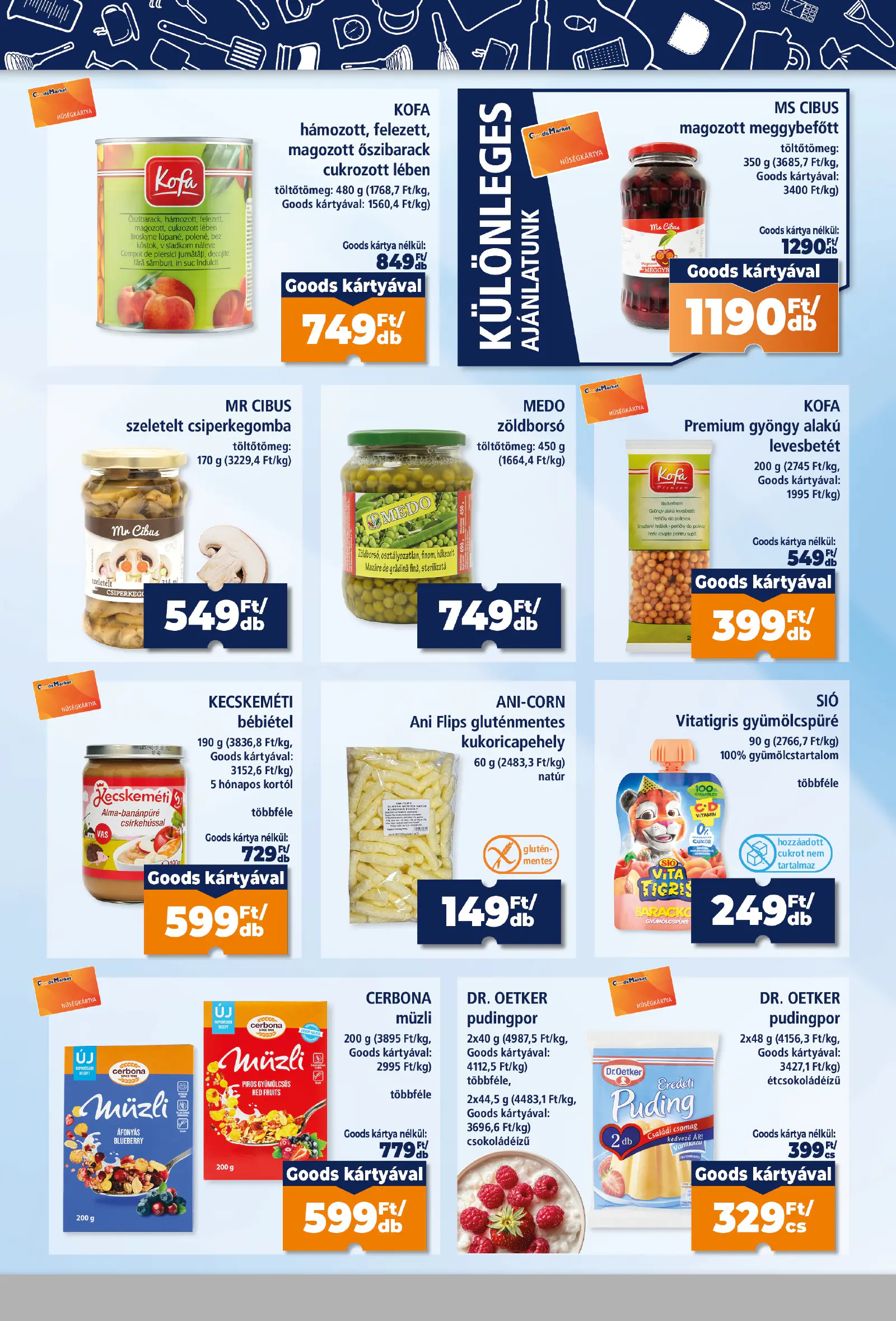 Goods Market hűségkártyás ajánlatai, 7. oldal (okt. 8–17.)
