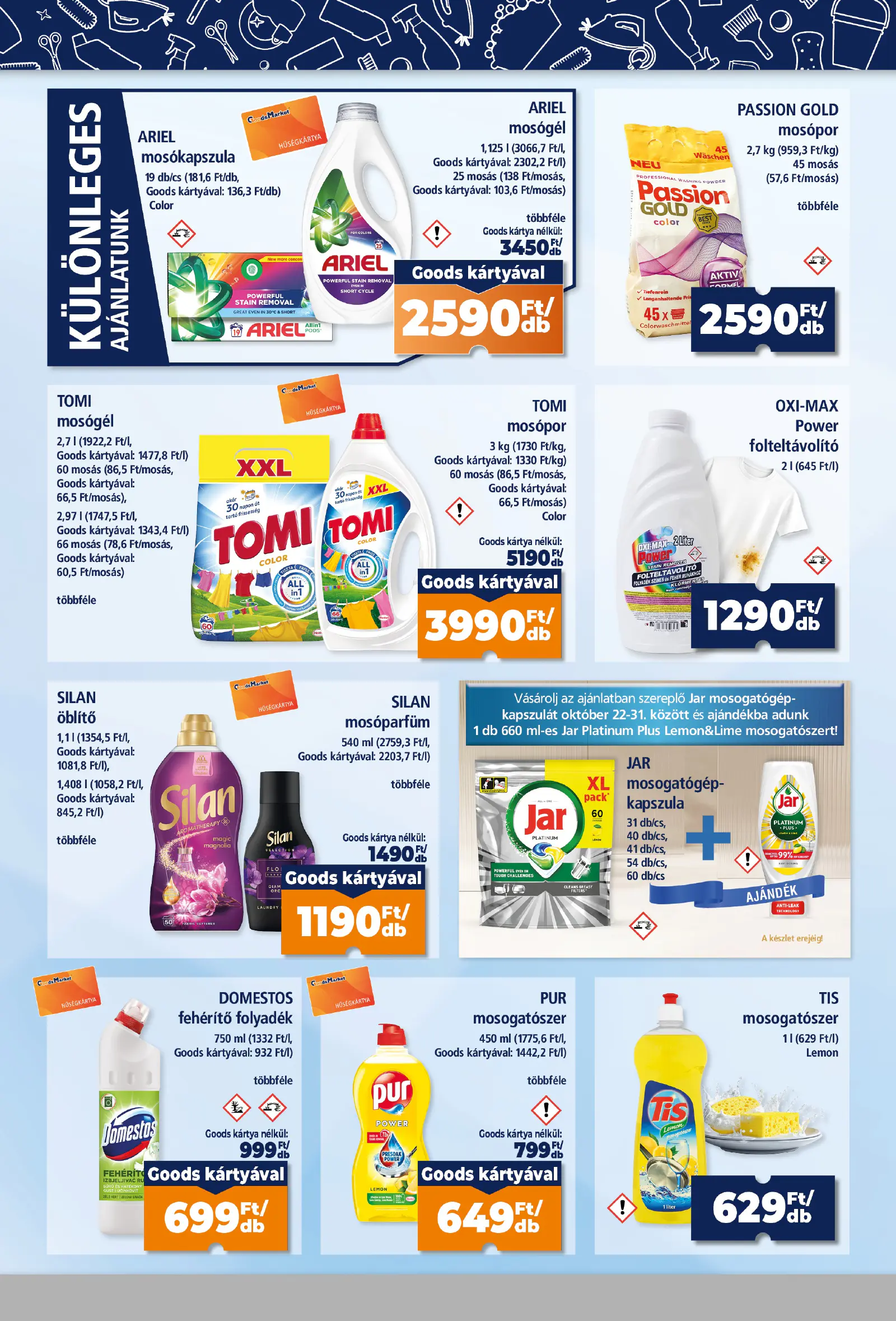 Goods Market hűségkártyás ajánlatai, 2. oldal (okt. 22–31.)