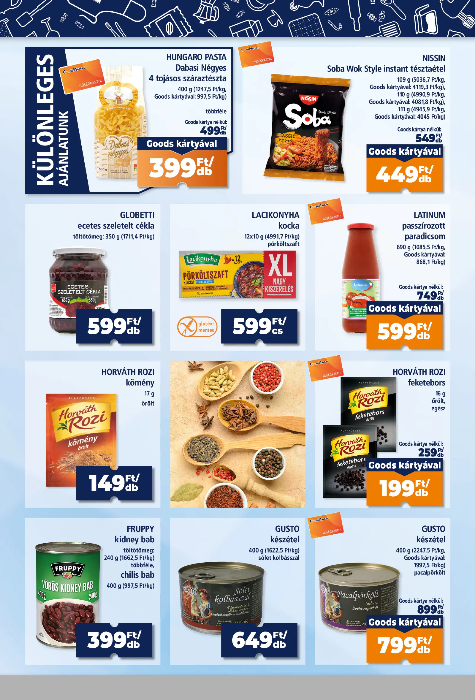 Goods Market hűségkártyás ajánlatai, 6. oldal (okt. 22–31.)