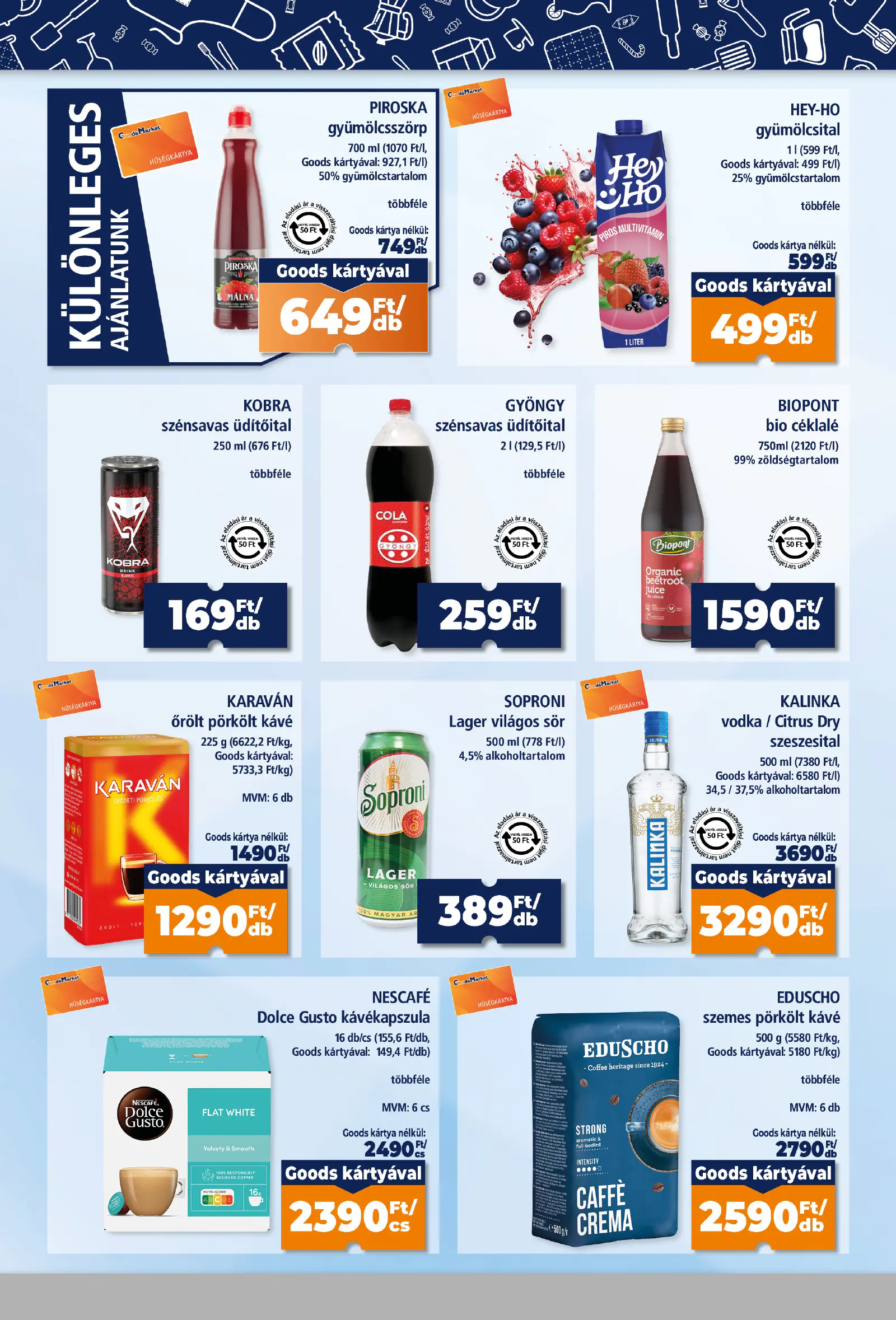 Goods Market hűségkártyás ajánlatai, 8. oldal (okt. 22–31.)