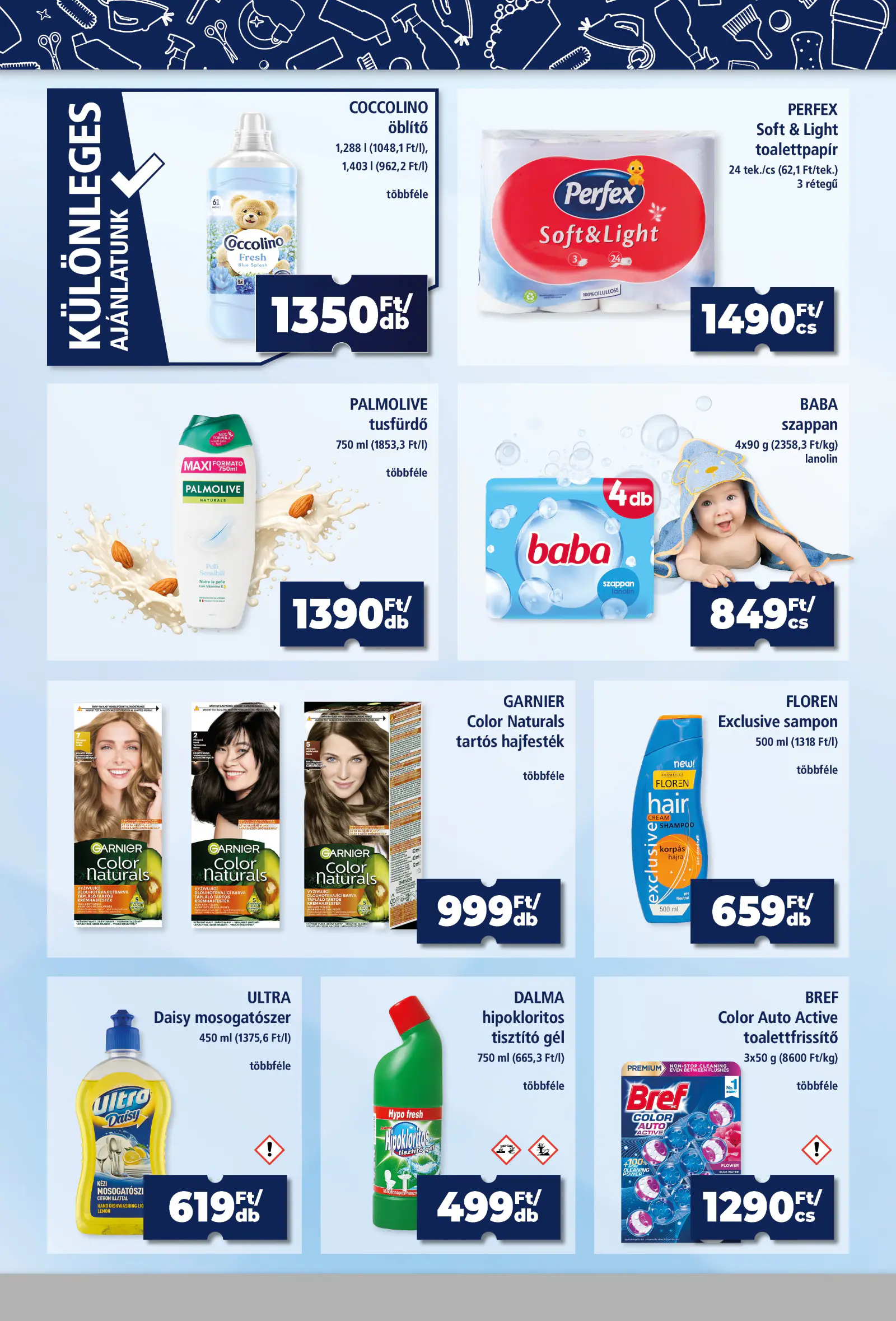 Goods Market akciós újság, 2. oldal (okt. 1–31.)