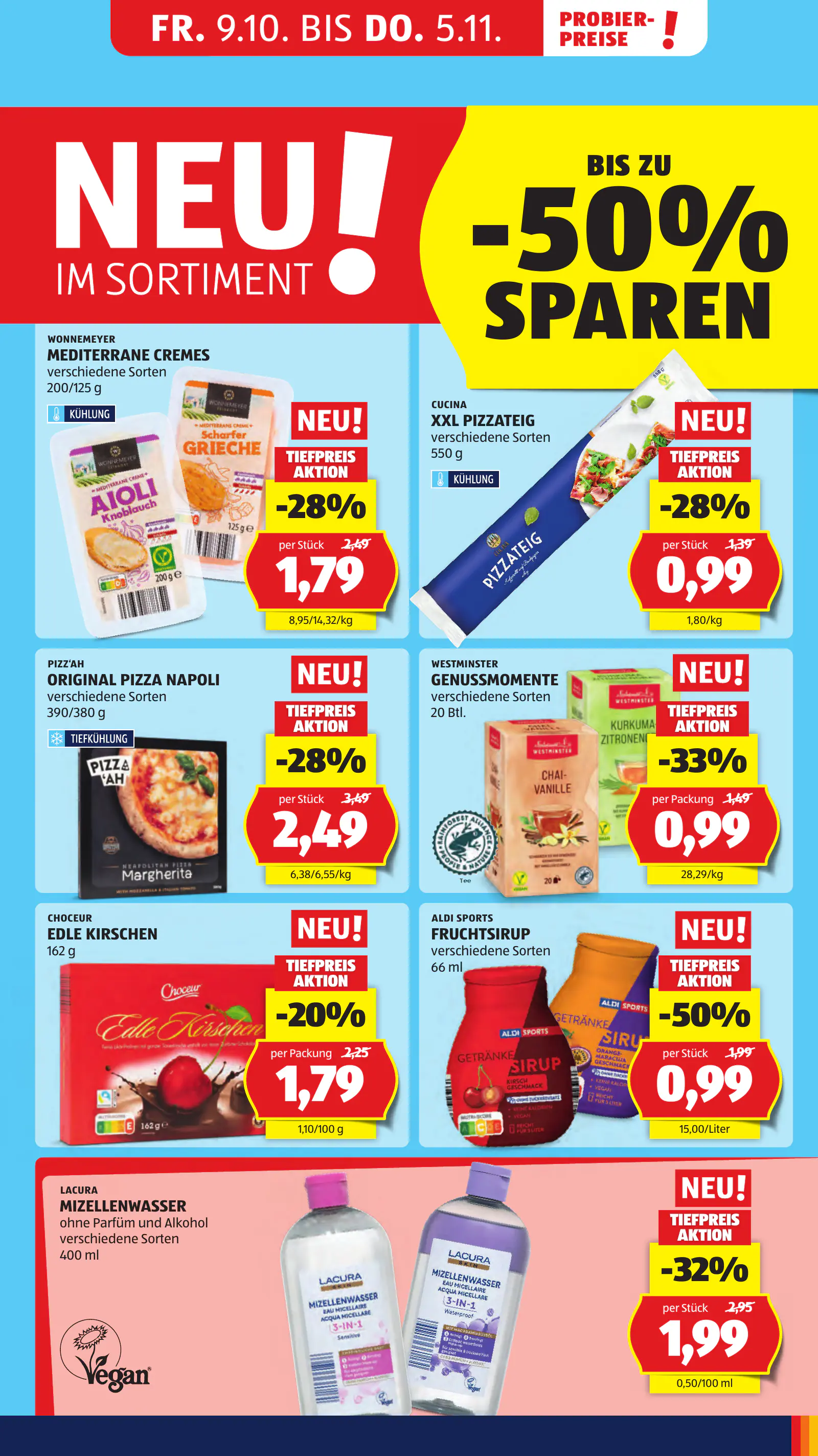 Hofer Ausztria akciós újság, 5. oldal (okt. 30. – nov. 5.)