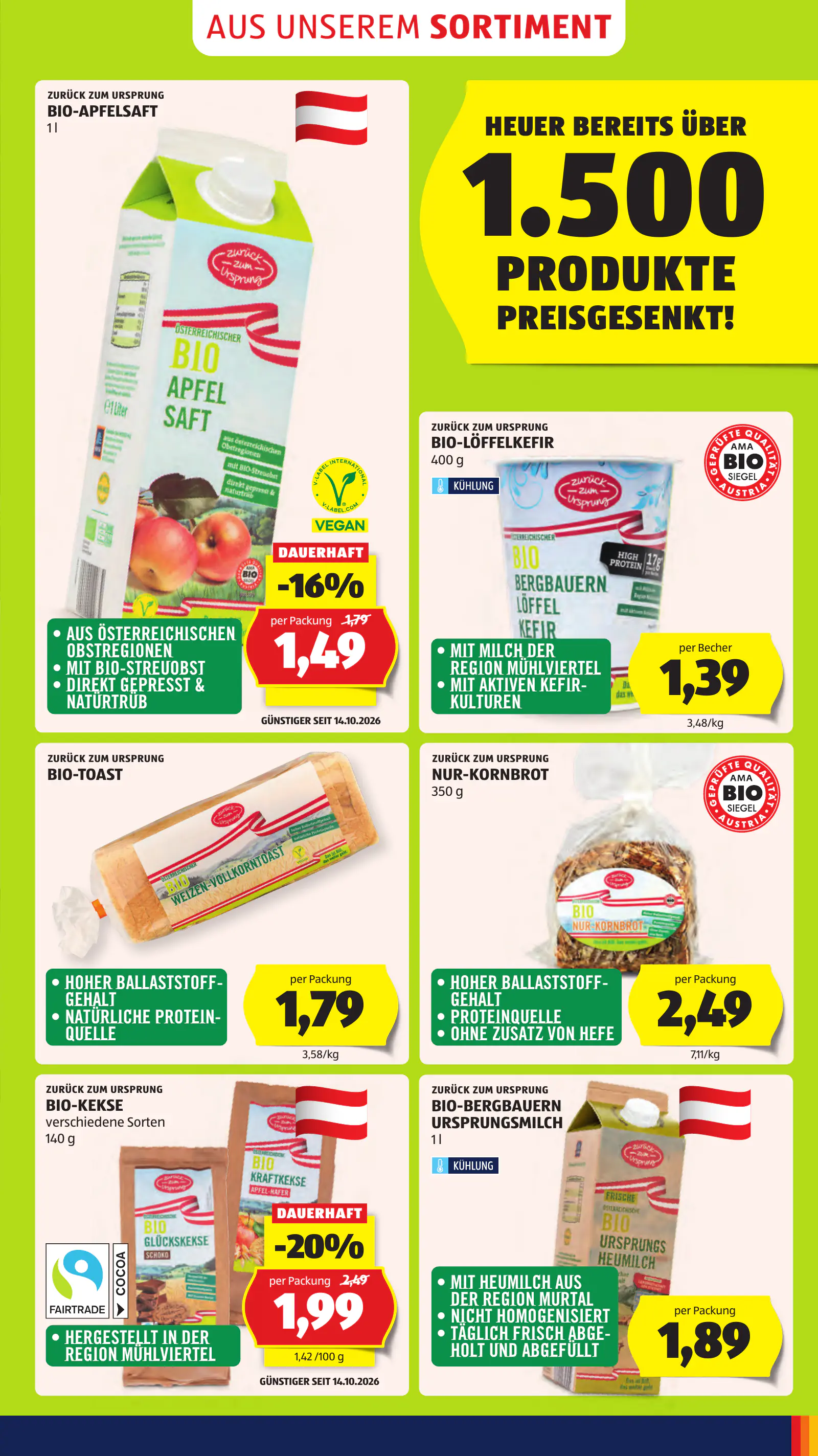 Hofer Ausztria akciós újság, 7. oldal (okt. 30. – nov. 5.)