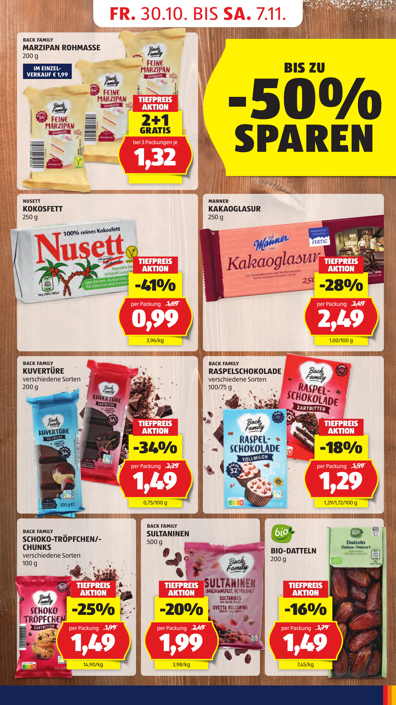 Hofer Ausztria akciós újság, 19. oldal (okt. 30. – nov. 5.)
