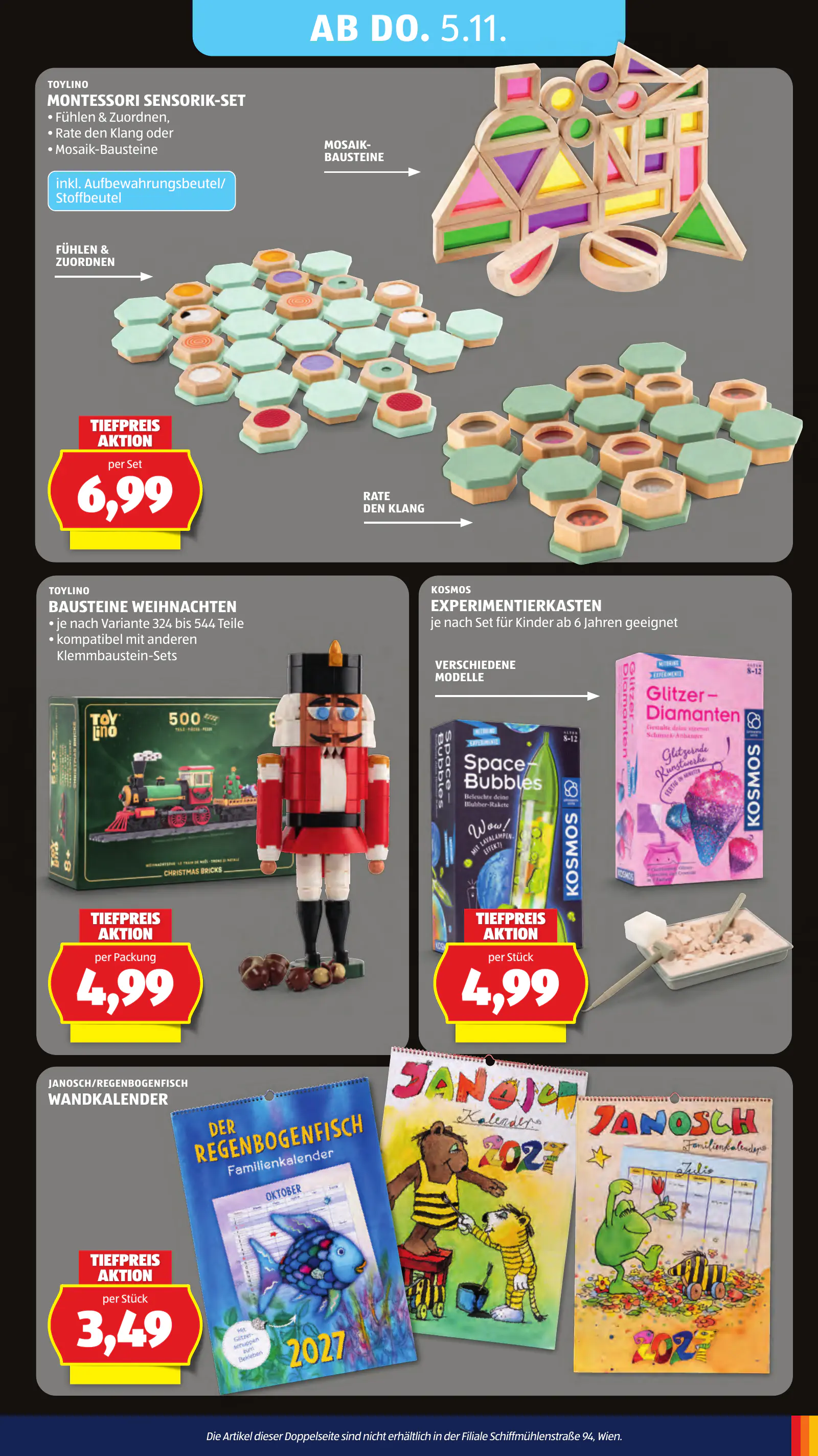 Hofer Ausztria akciós újság, 45. oldal (okt. 30. – nov. 5.)